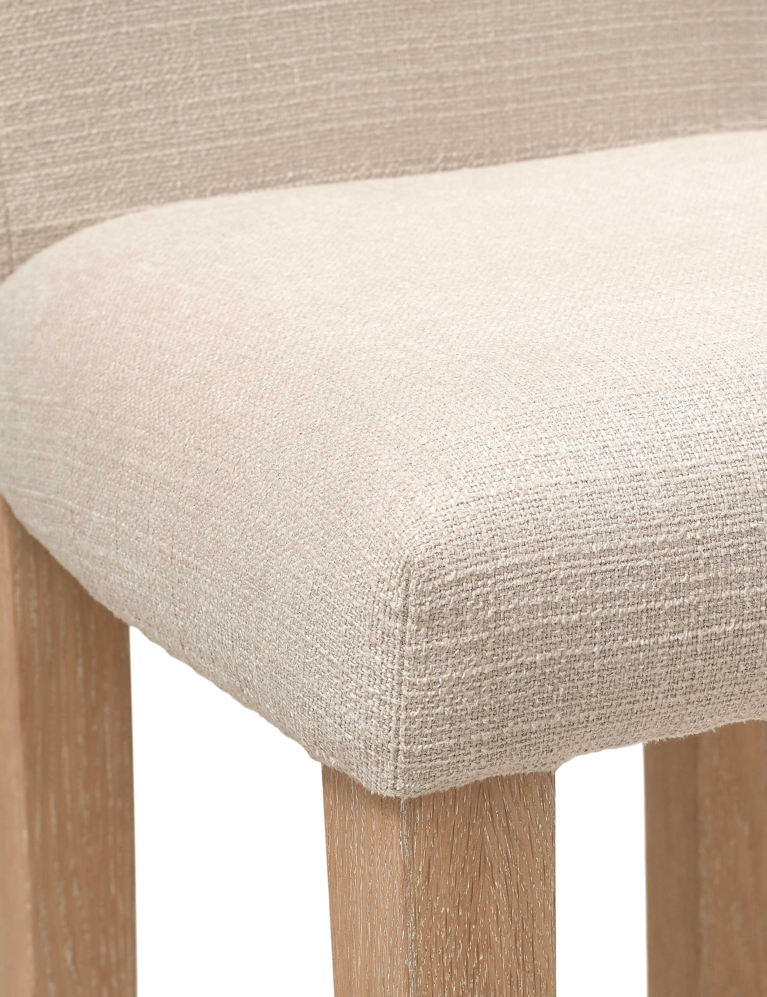 Alder Upholstered Fabric Bar Stool 3 of 6