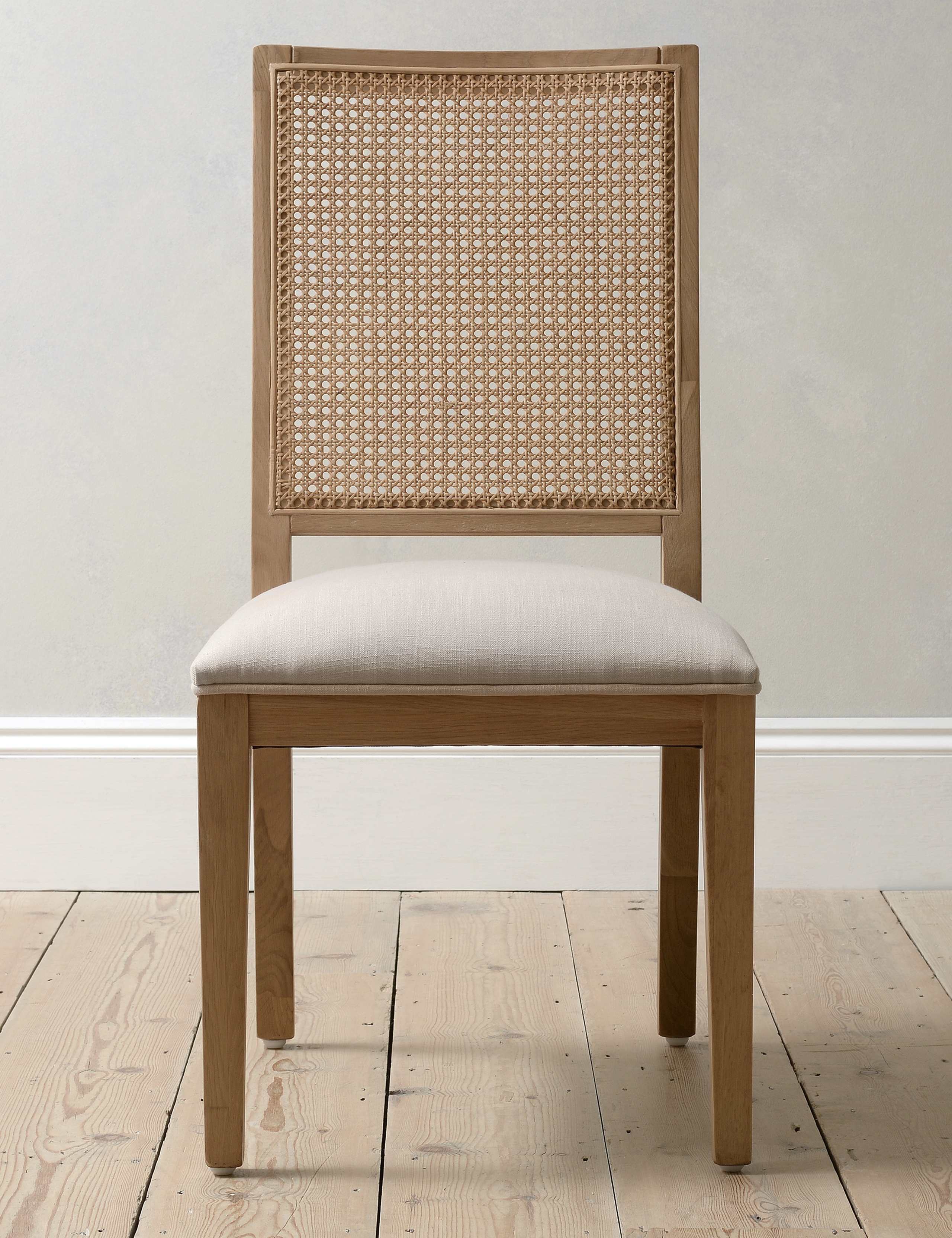 Set of 2 Elkstone Rattan Back Dining Chairs 4 of 7