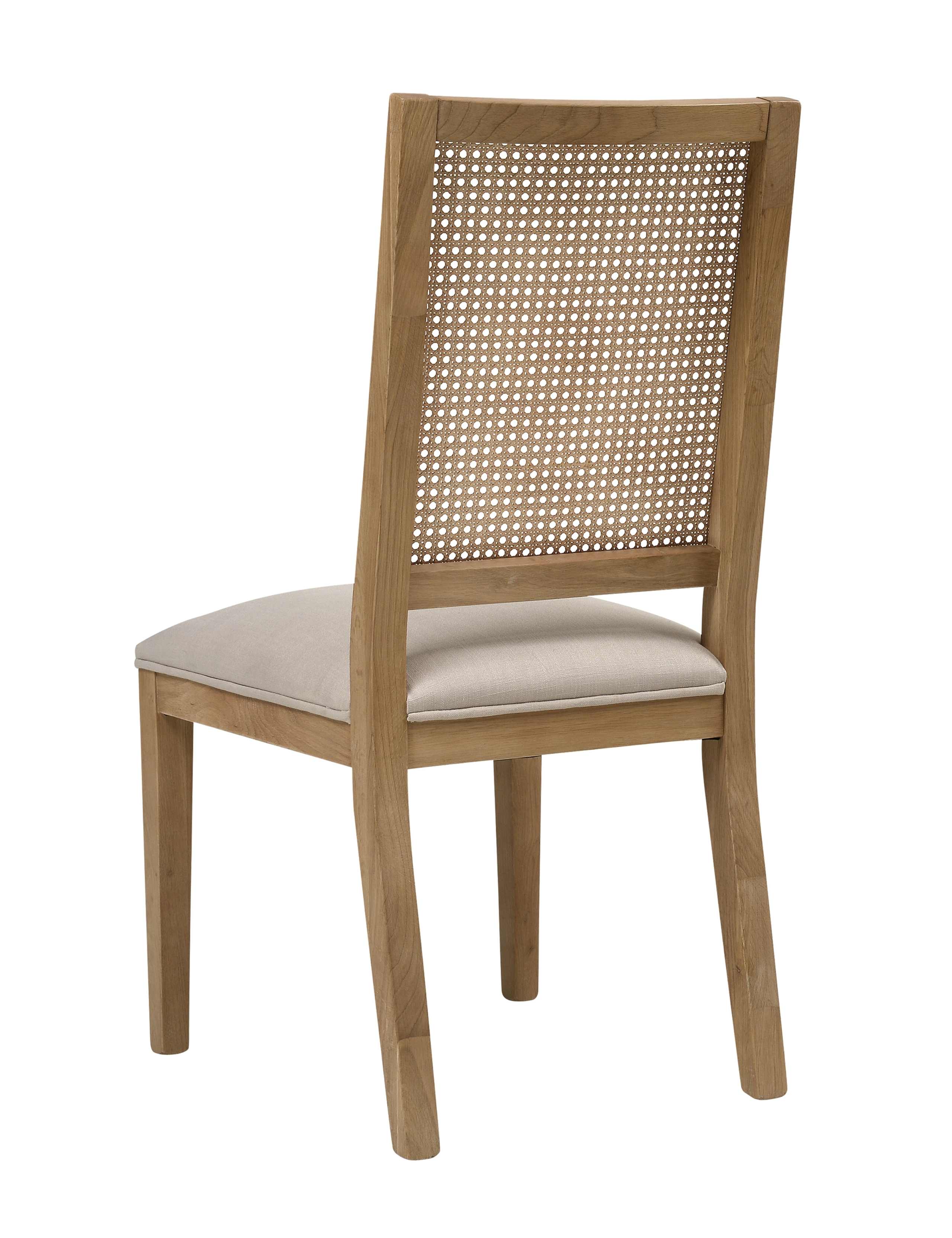 Set of 2 Elkstone Rattan Back Dining Chairs 7 of 7