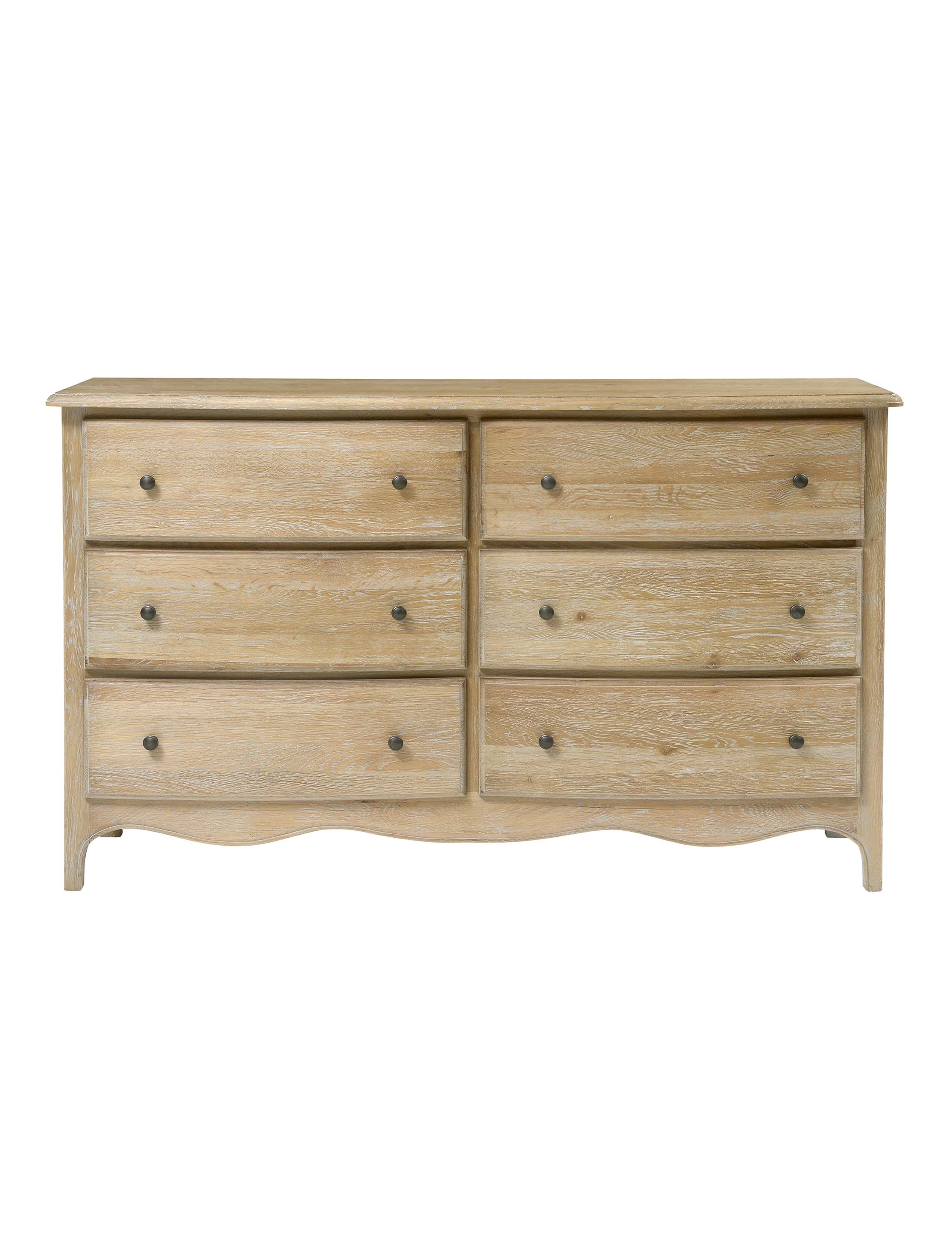 Camille Wide 6 Drawer Chest 2 of 7
