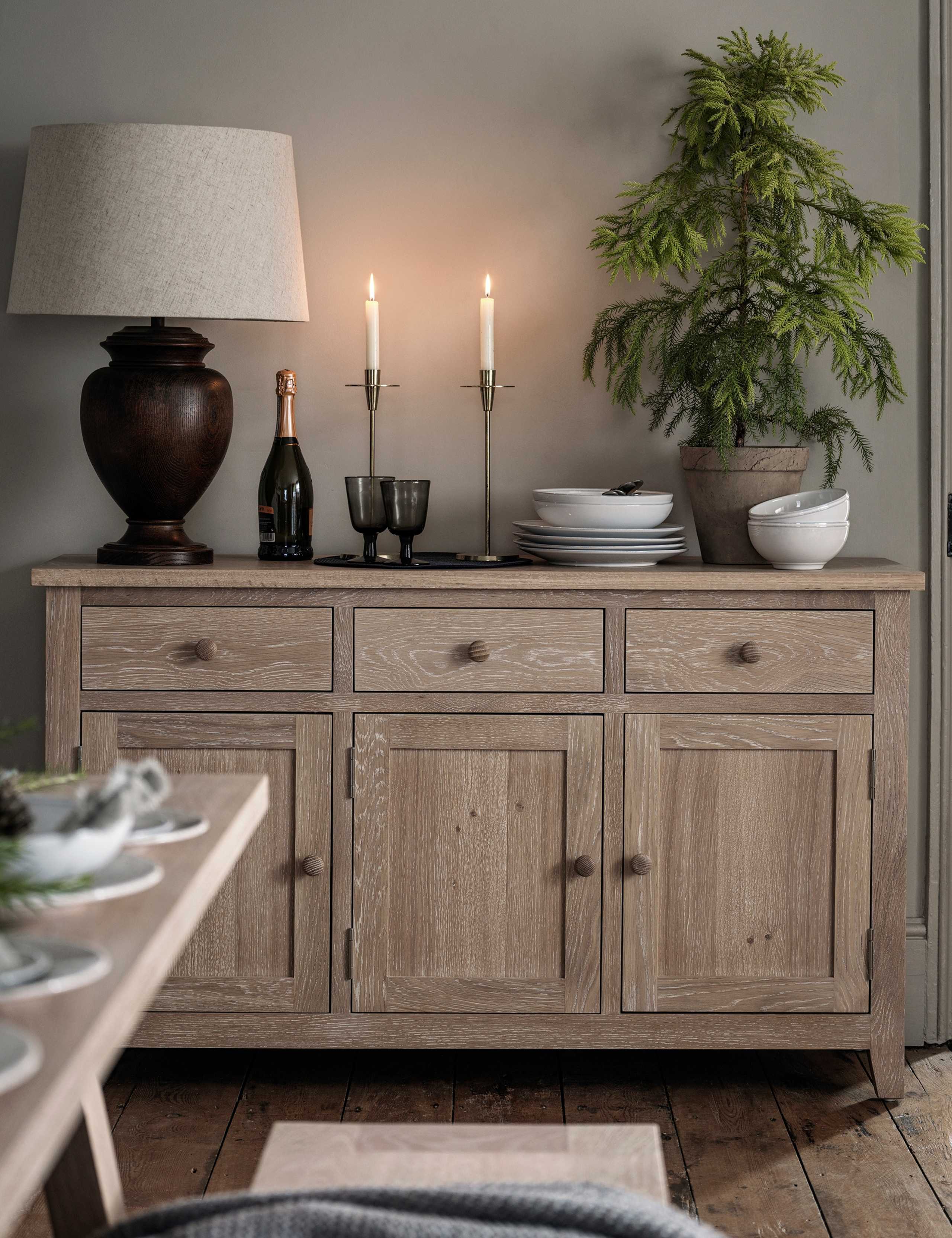 Inglesham Large Three Door Sideboard 1 of 11