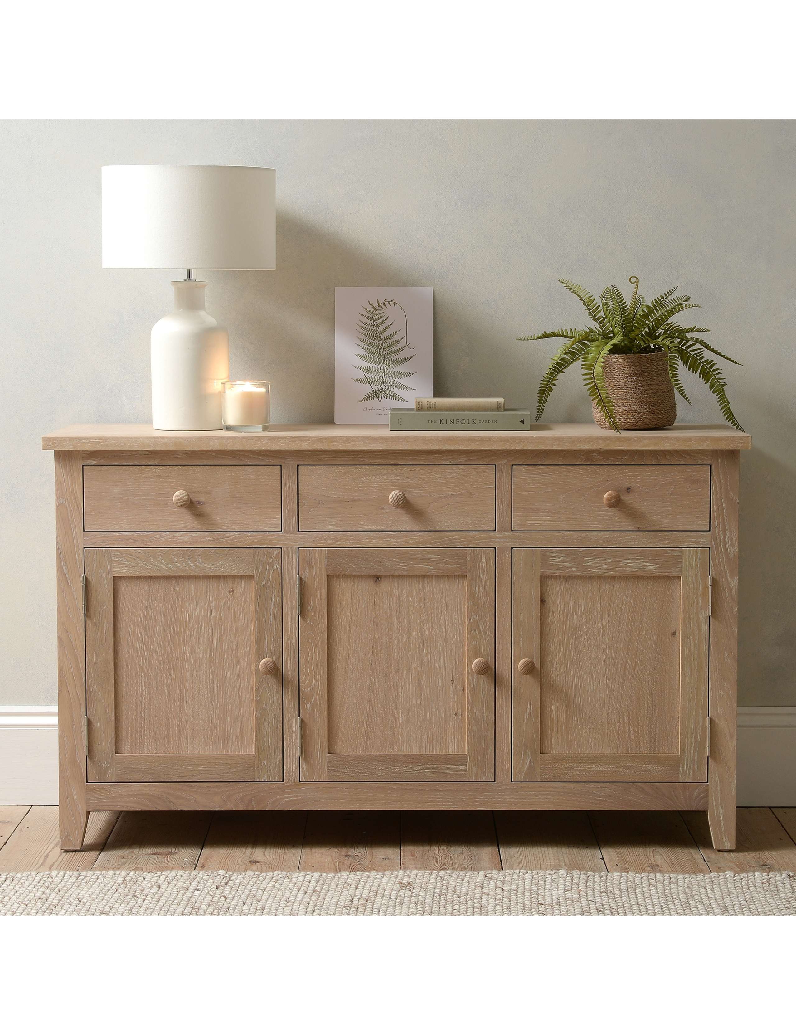 Inglesham Large Three Door Sideboard 4 of 11