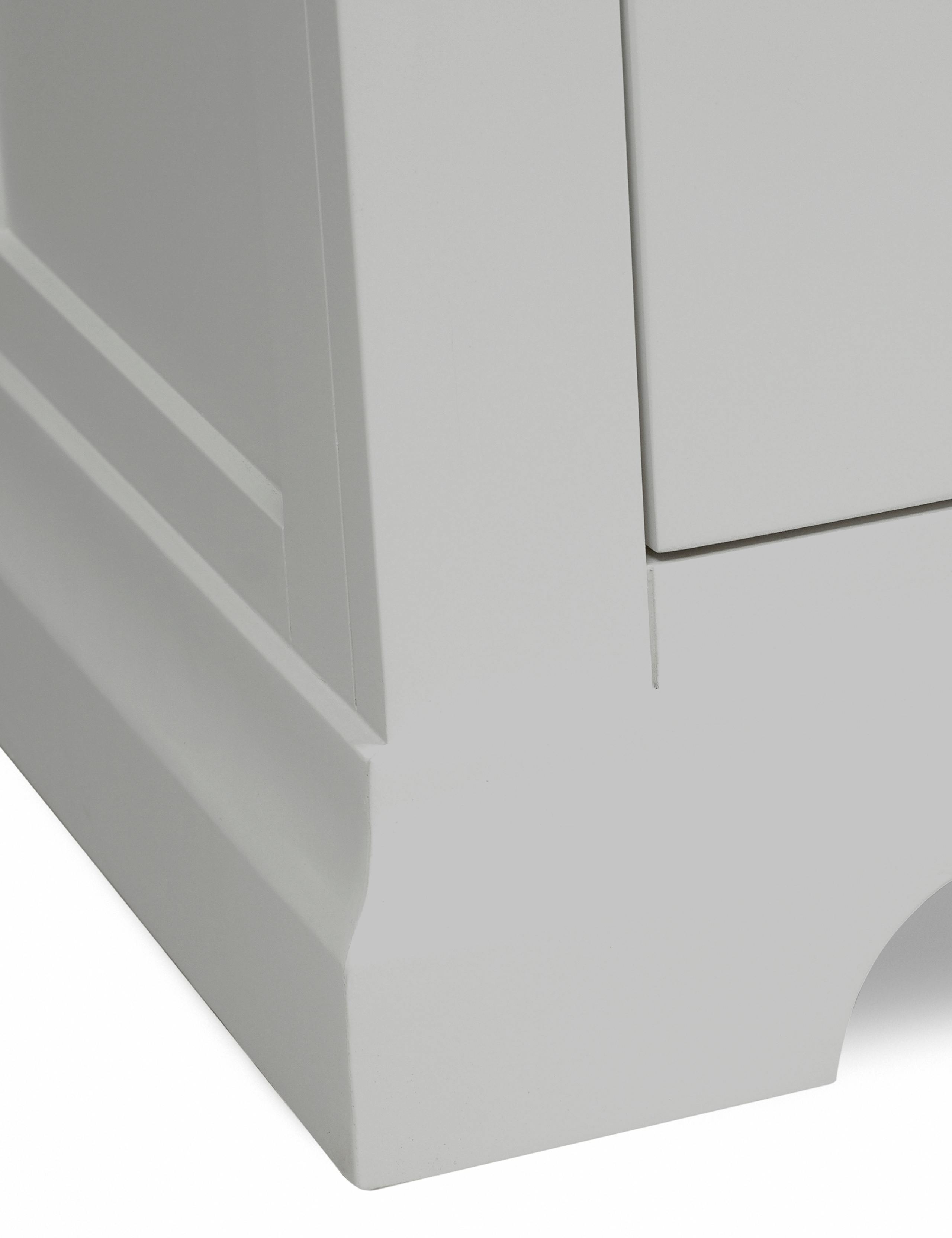 Chantilly White 5 Drawer Chest 3 of 8