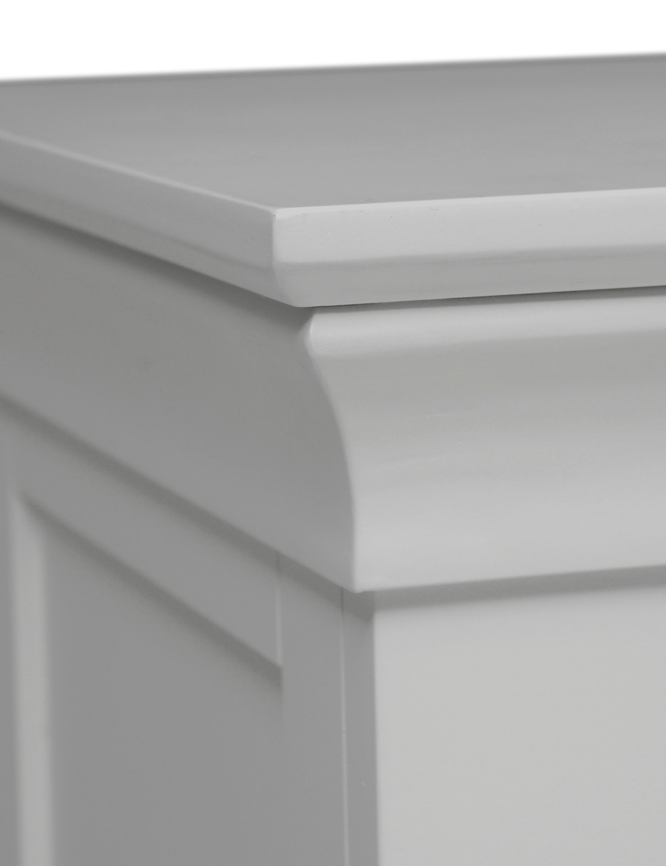 Chantilly White 5 Drawer Chest 6 of 8