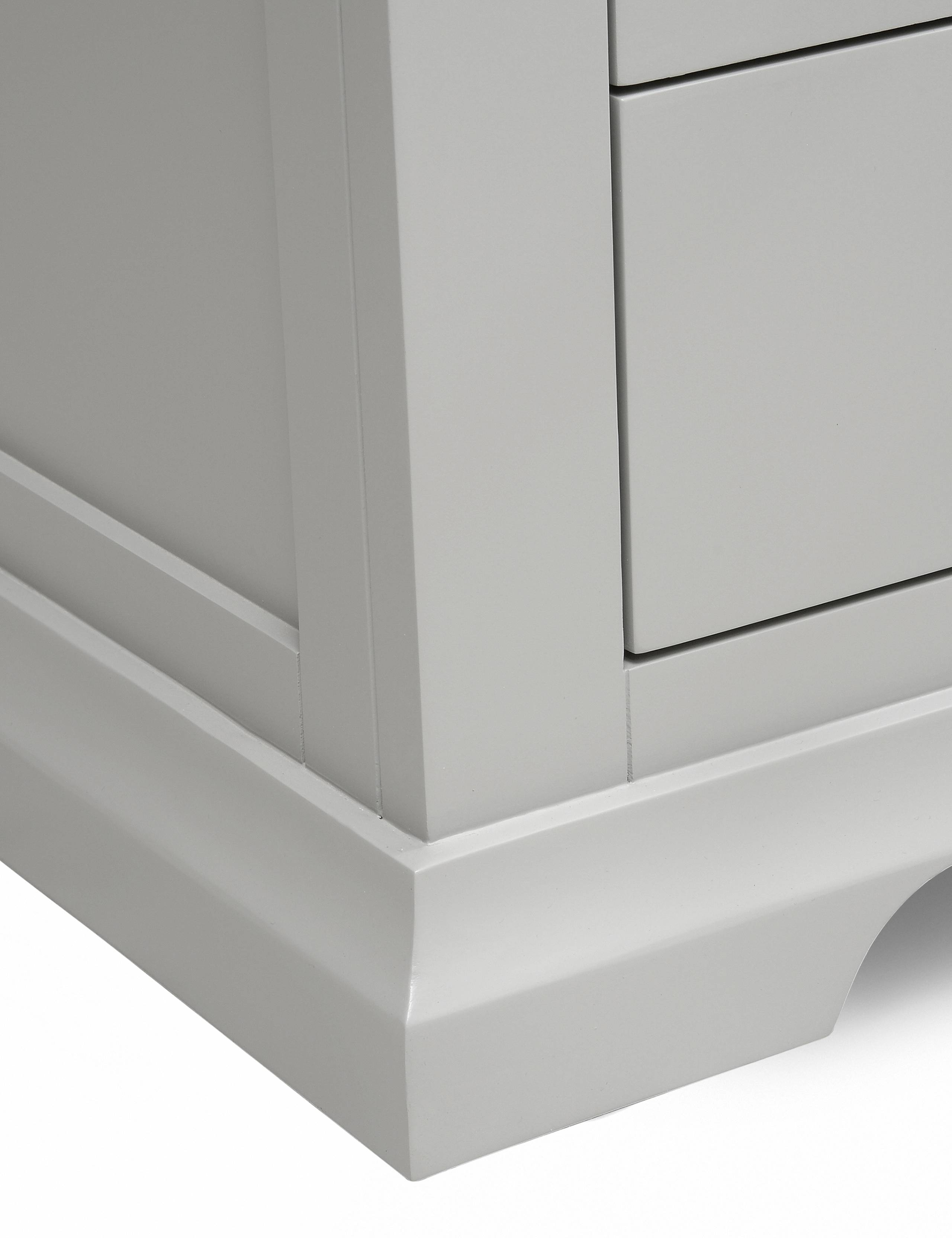 Chantilly 3 Drawer Bedside Table 3 of 7