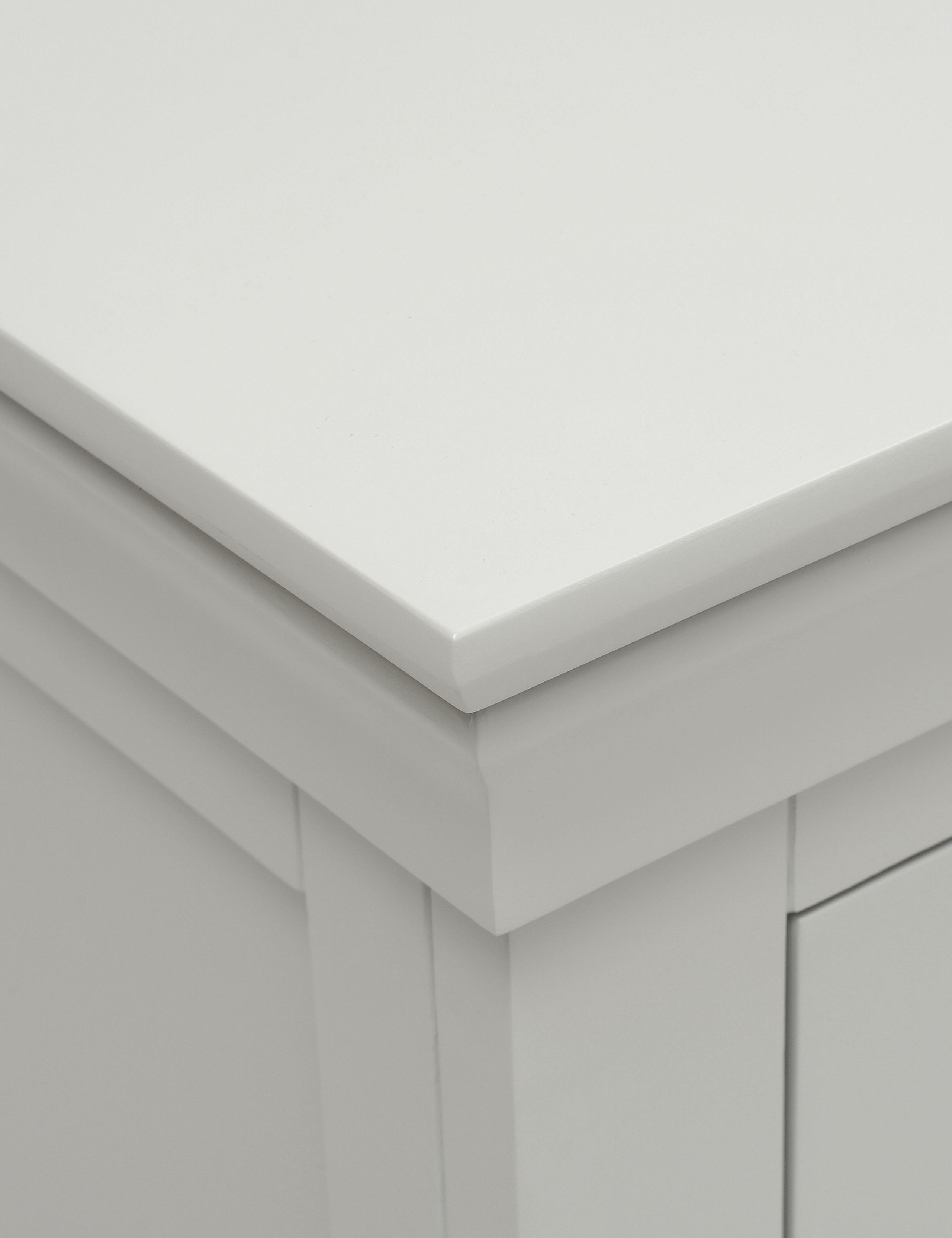 Chantilly 3 Drawer Bedside Table 6 of 7