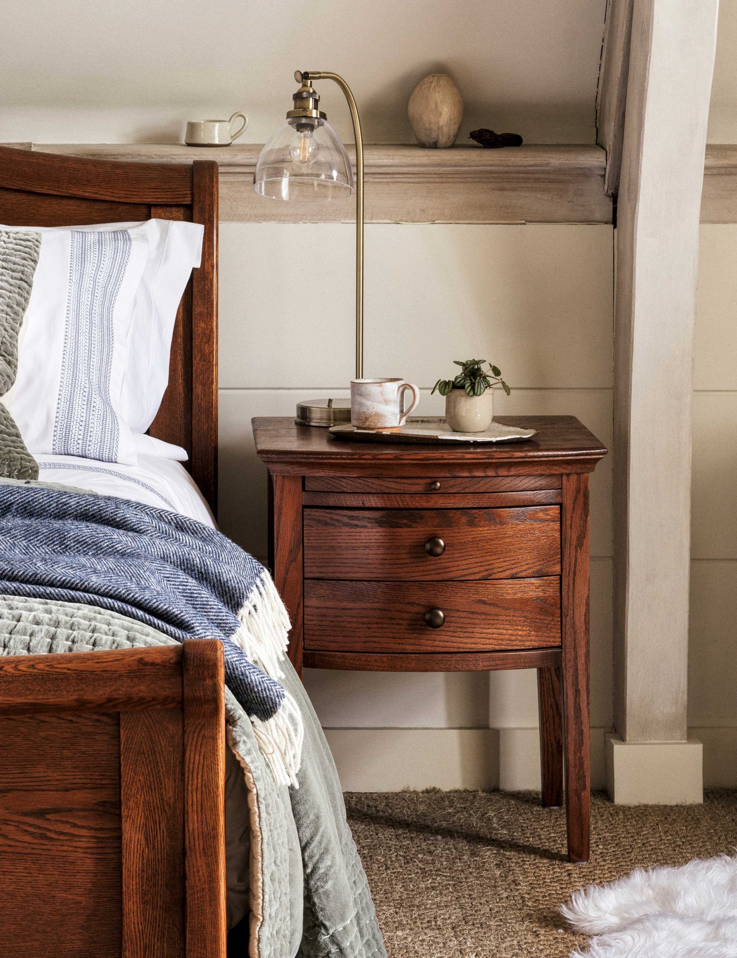Winchcombe 2 Drawer Bedside Table 1 of 7