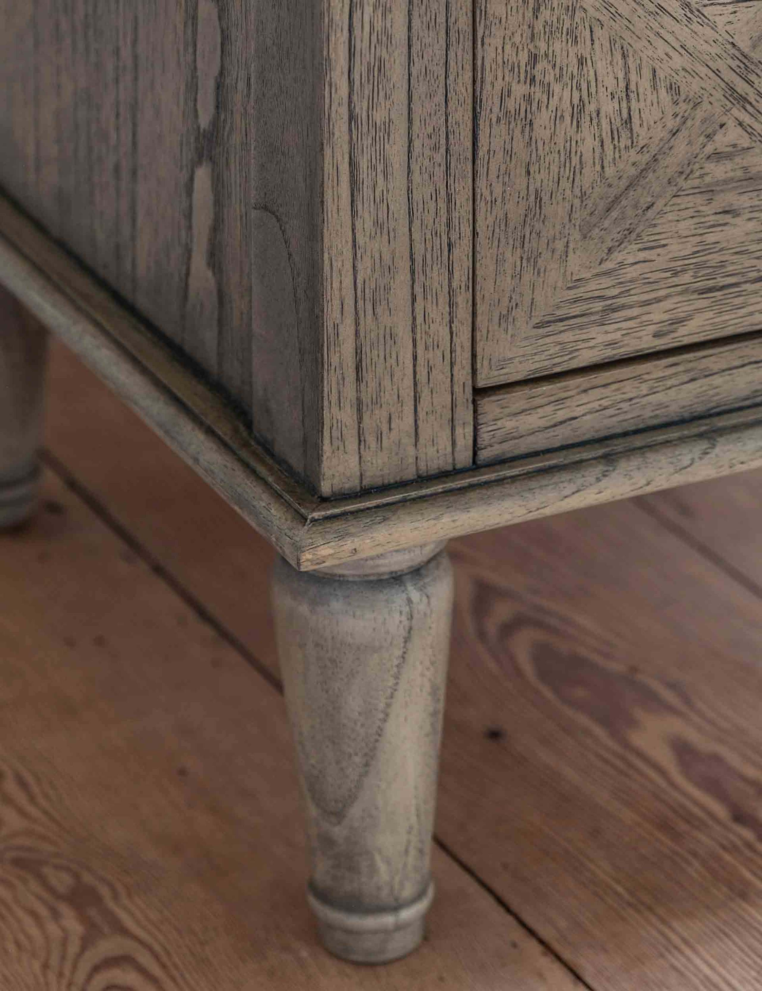 Rustique 2 Drawer Bedside Table 3 of 5