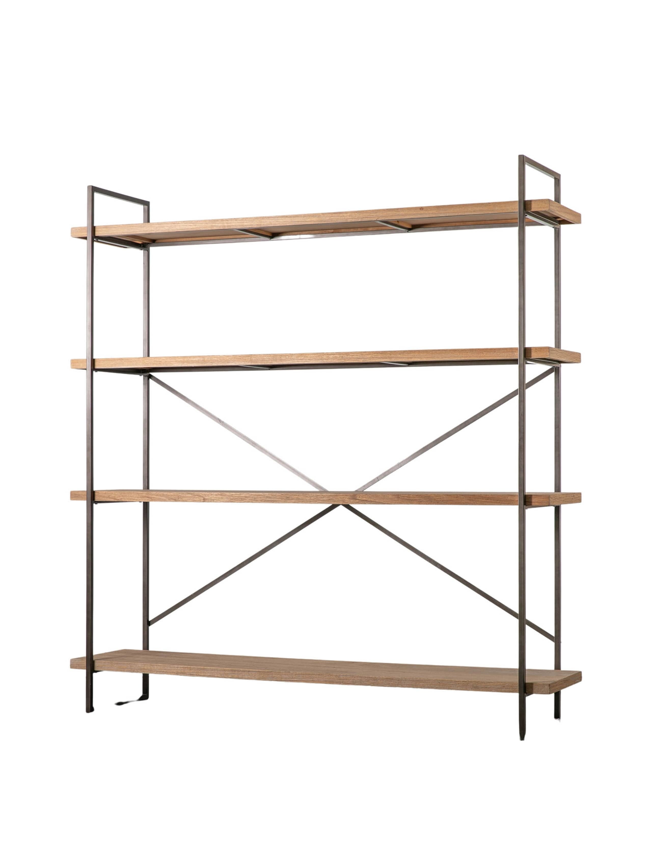 Brogdale Metal & Wood Display Unit 6 of 7