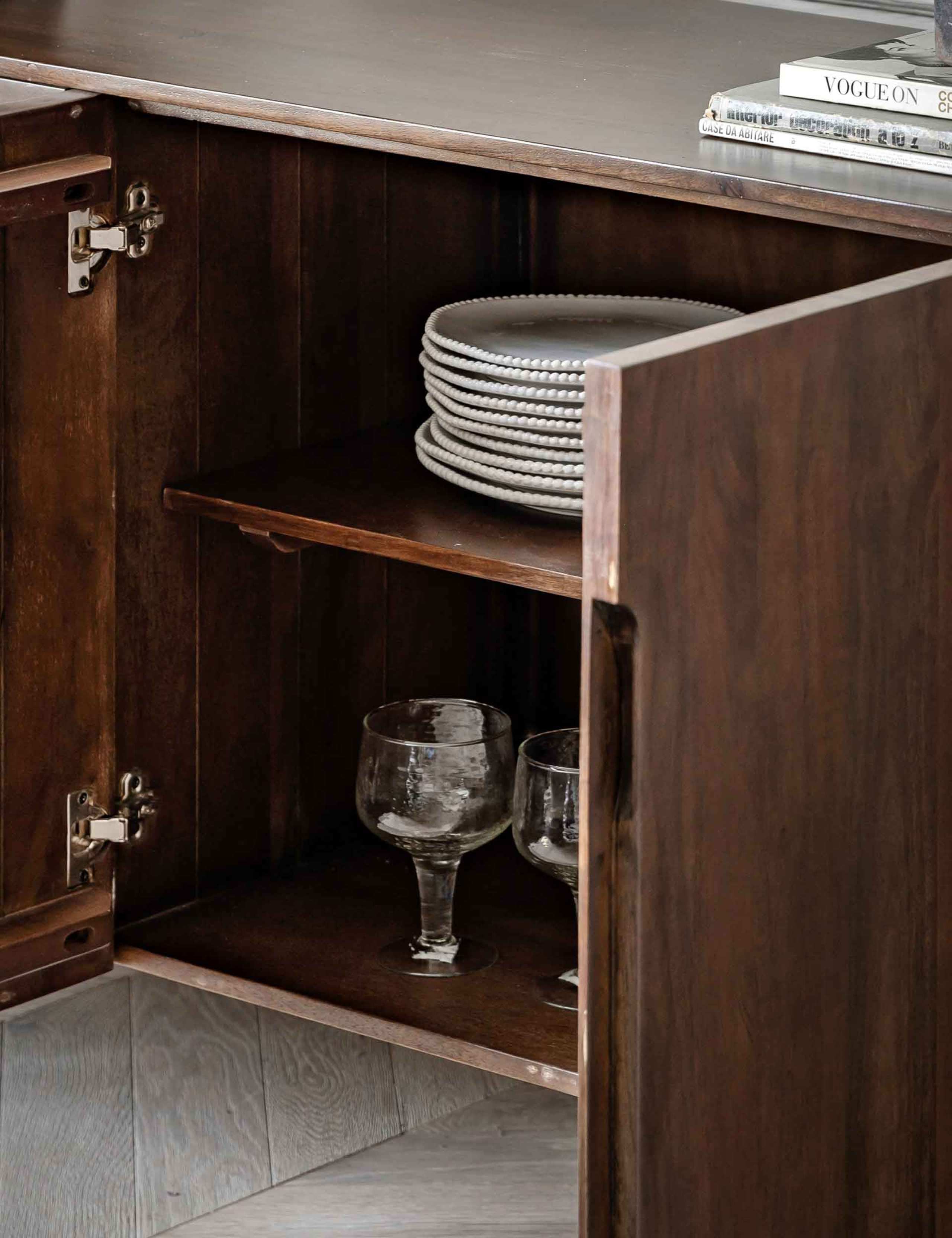 Sculpt 4 Door Sideboard 3 of 9