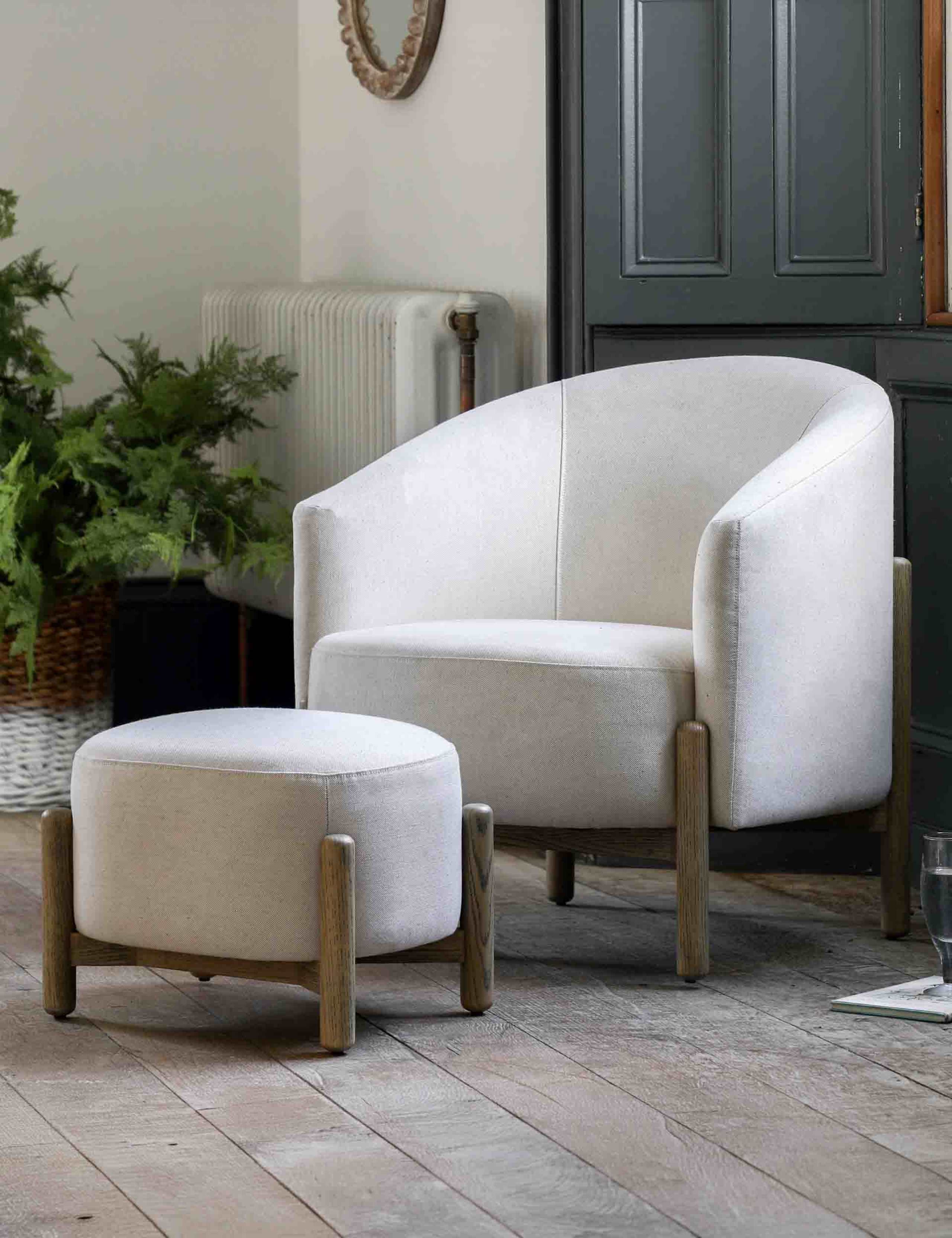 Tindon Natural Footstool 3 of 7