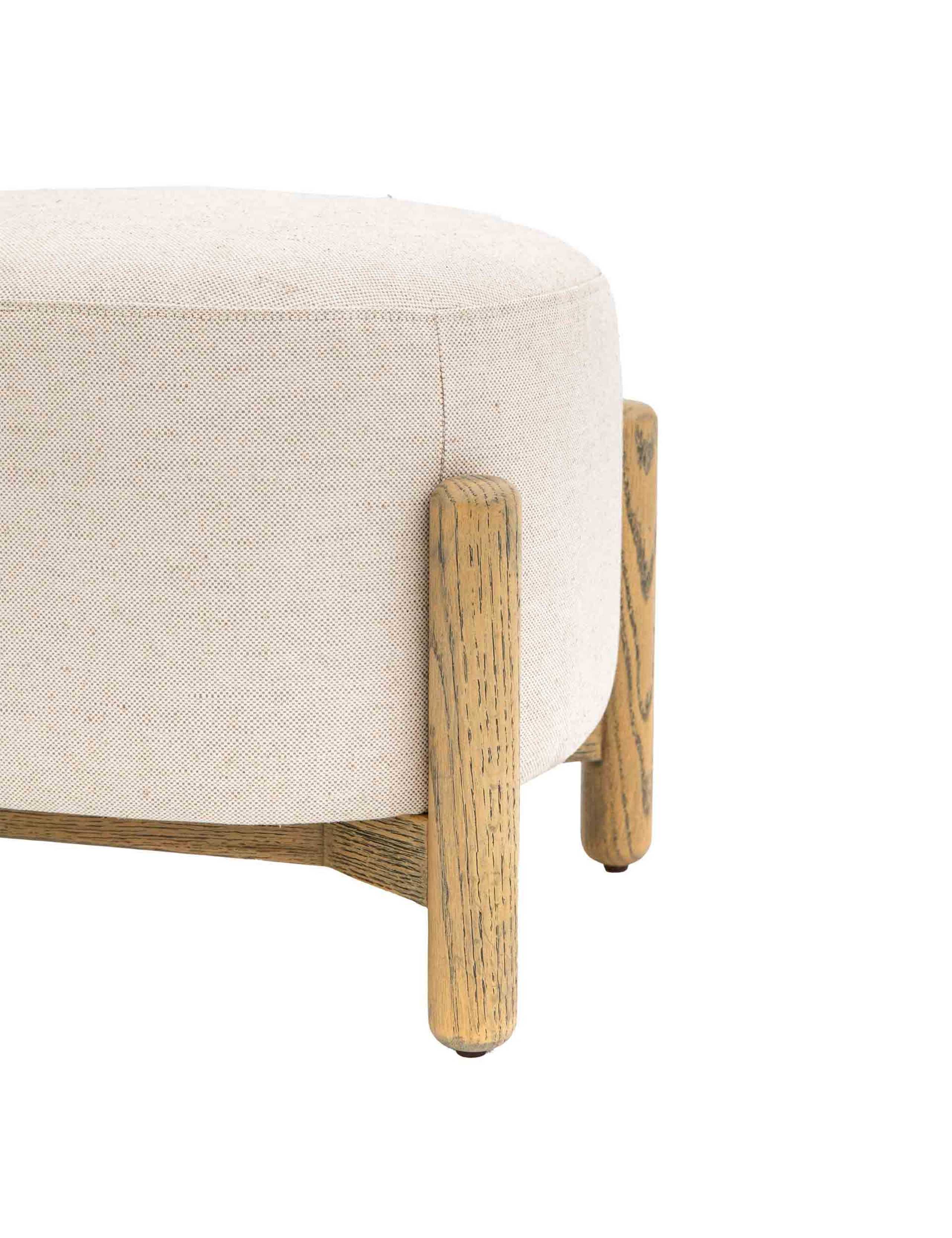 Tindon Natural Footstool 6 of 7