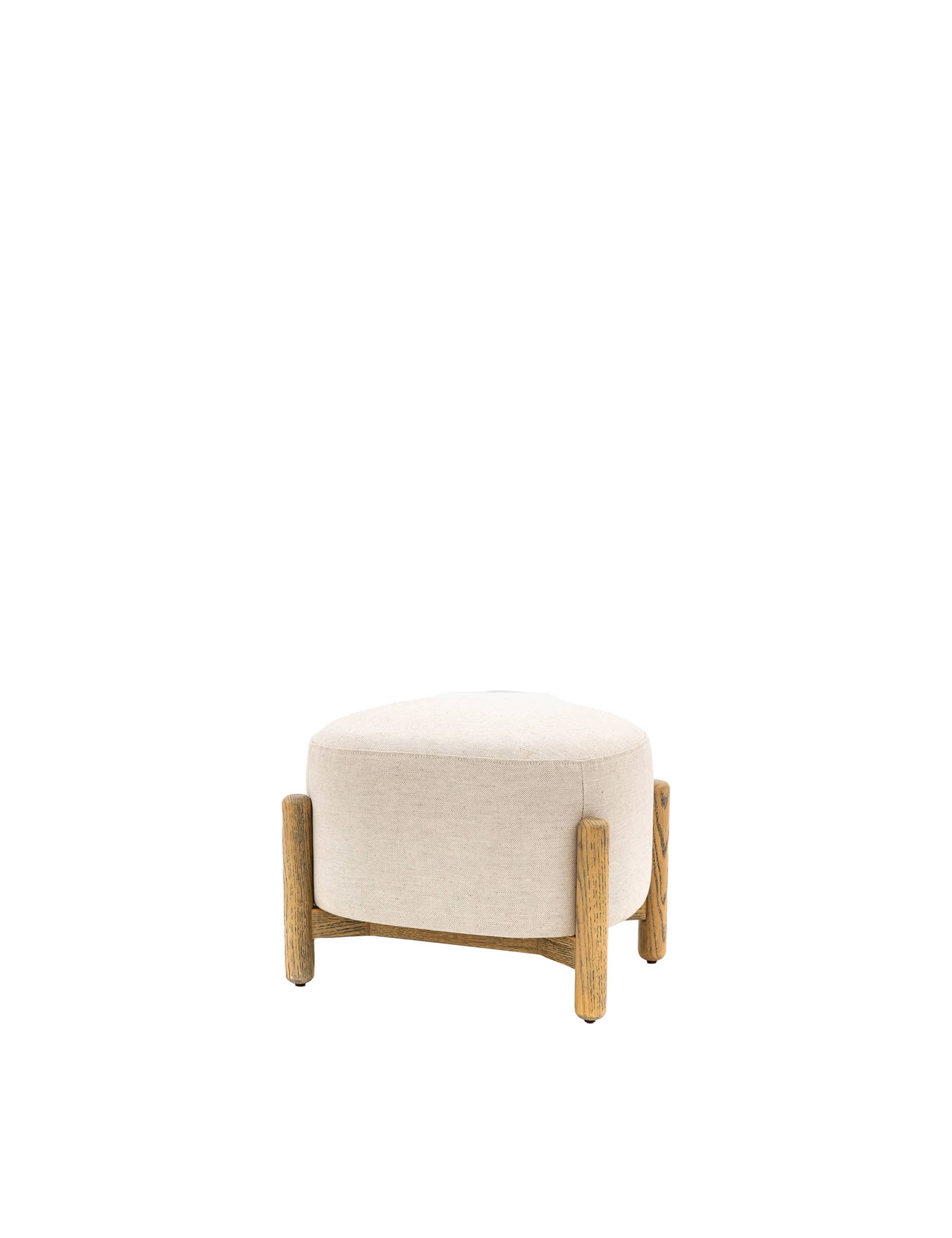 Tindon Natural Footstool 2 of 7