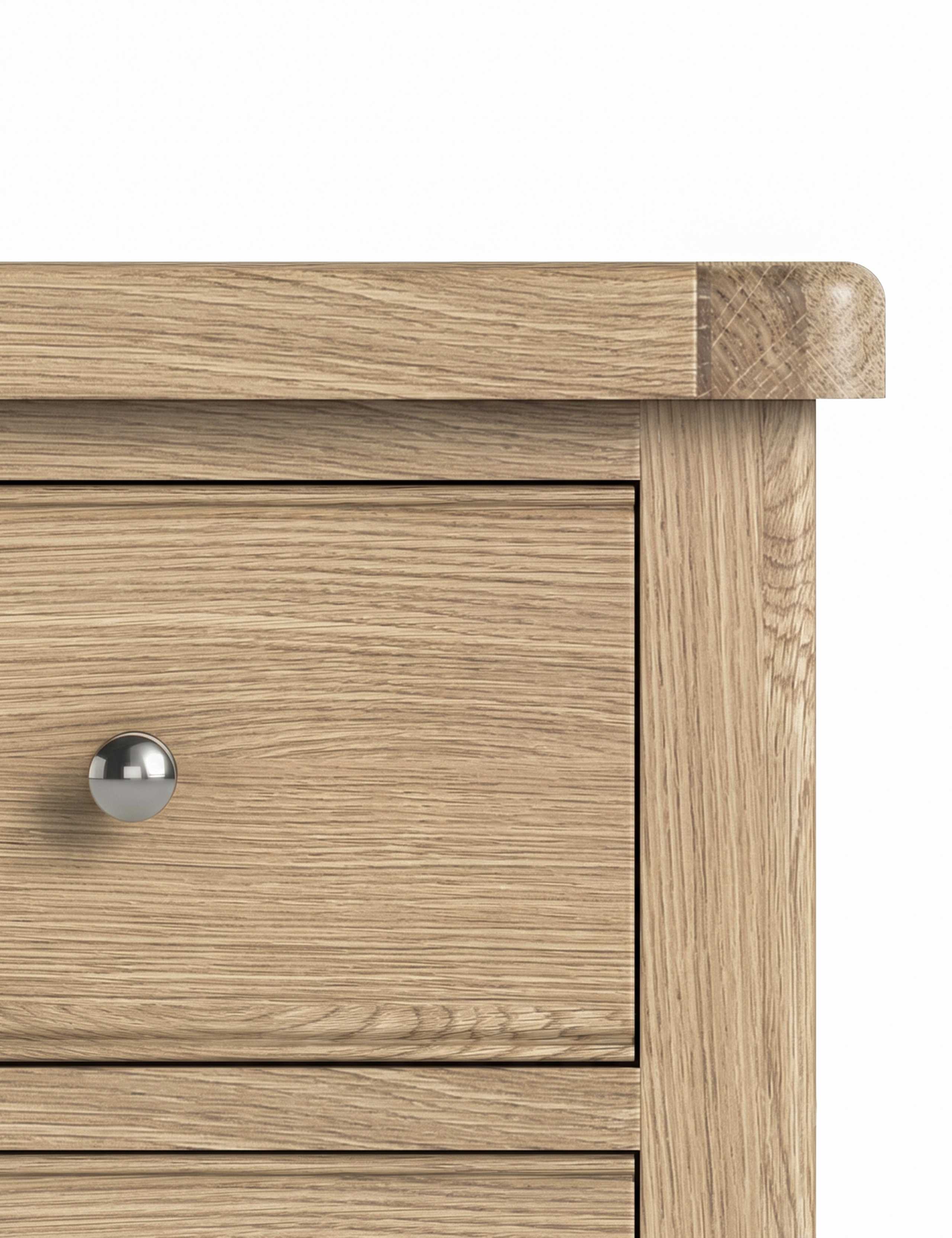 Normandy Oak Bedside Table 5 of 7
