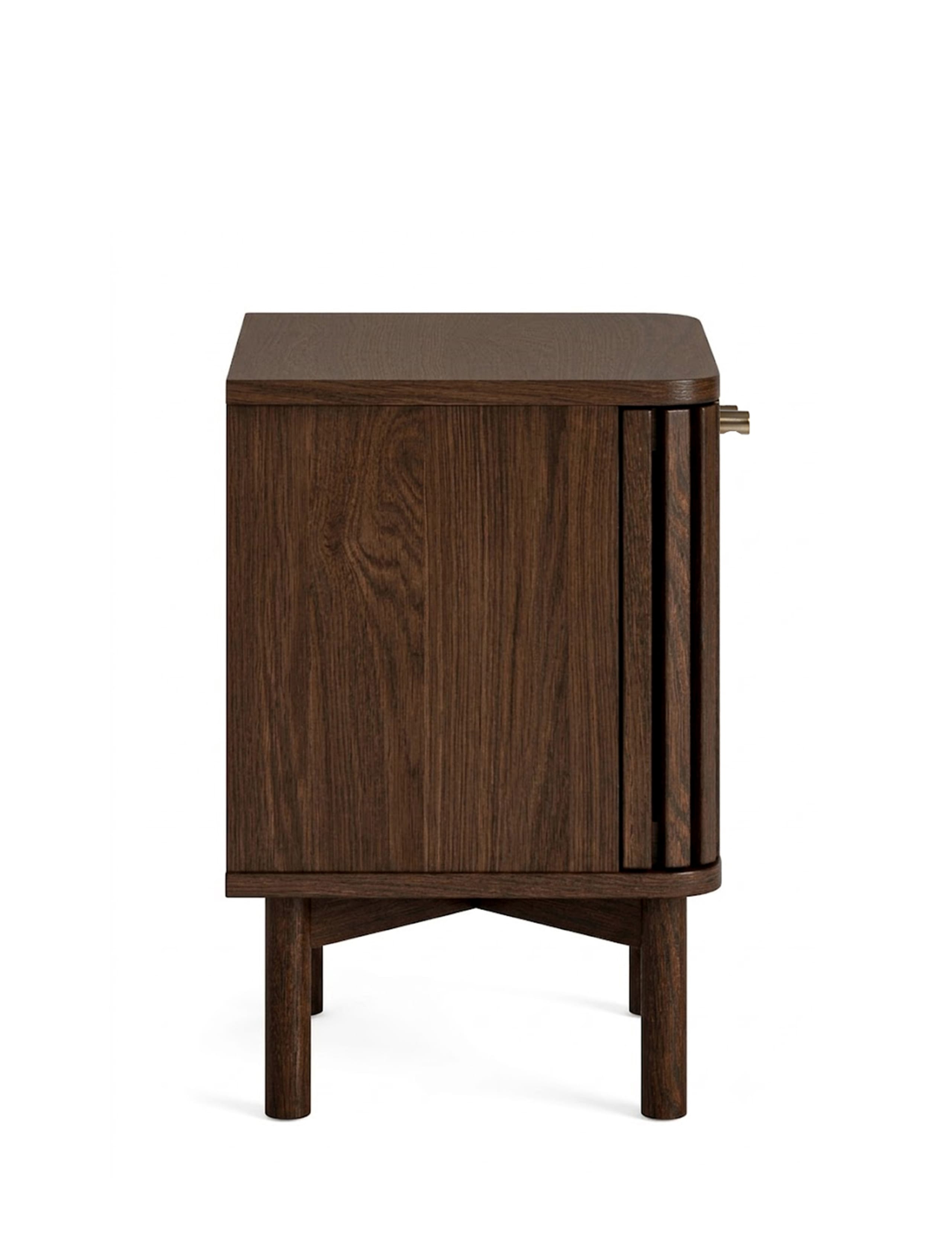 Soho Oak Bedside Table 5 of 7