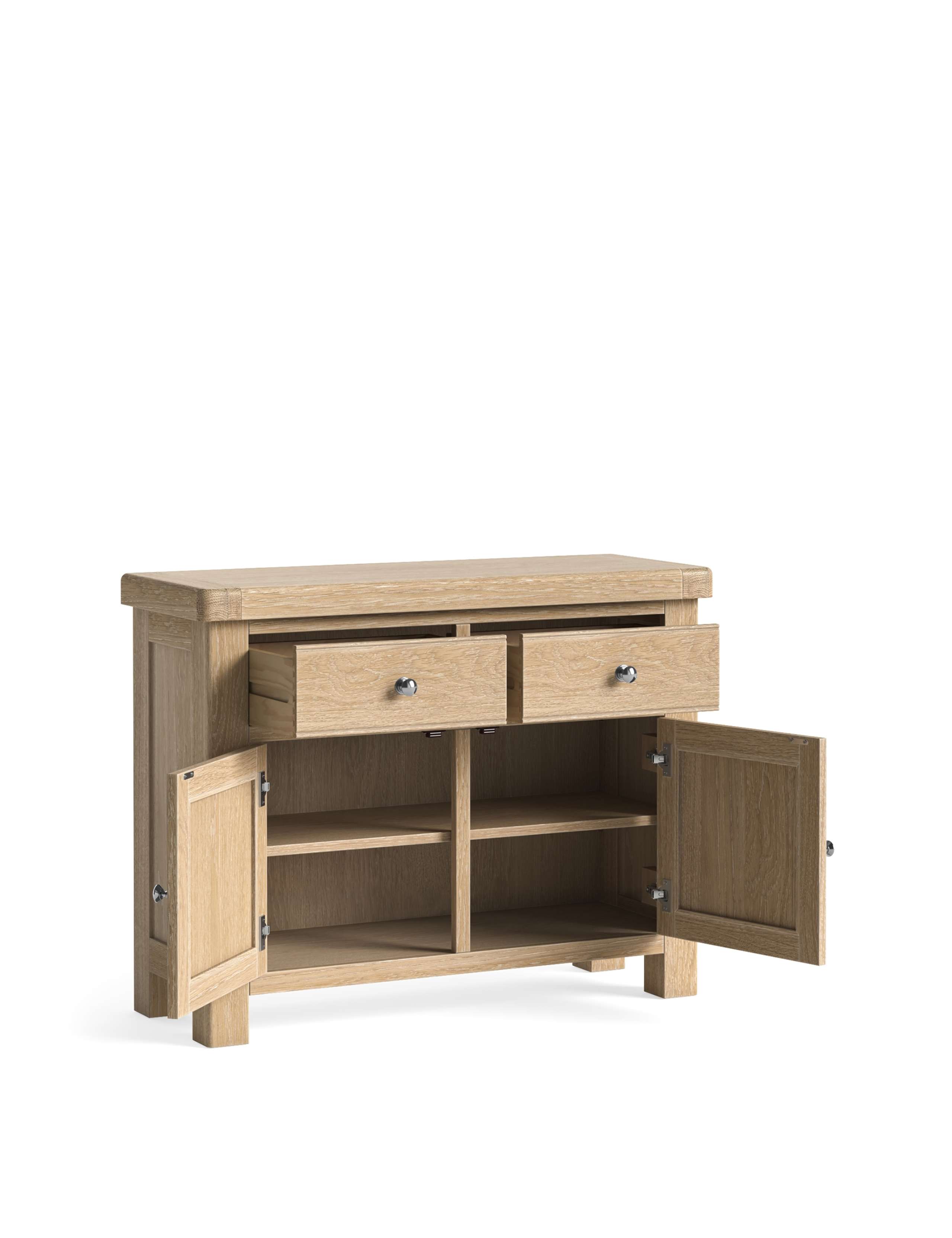 Normandy White Wash Small Sideboard 5 of 6