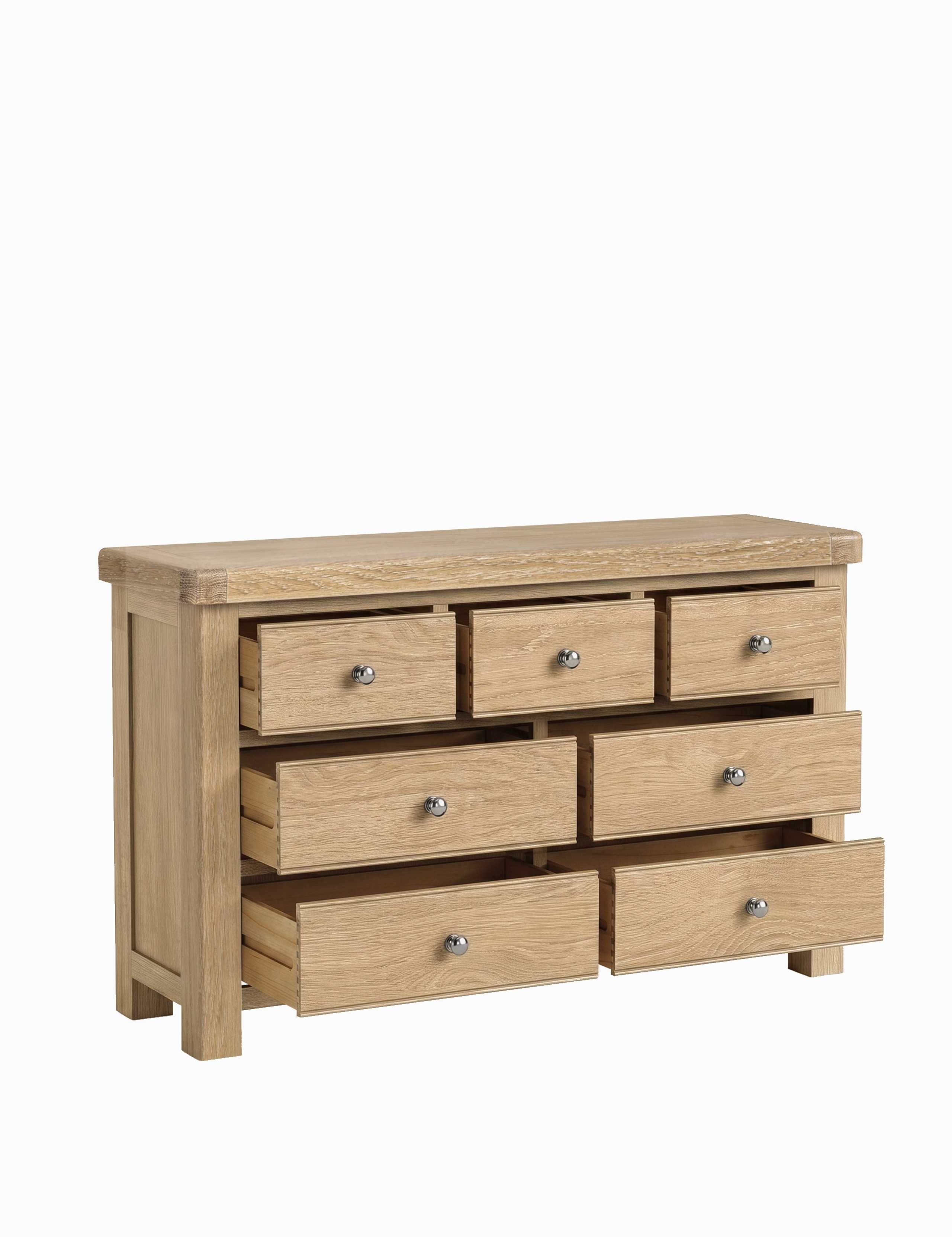 Normandy Oak 7 Drawer Chest 4 of 7