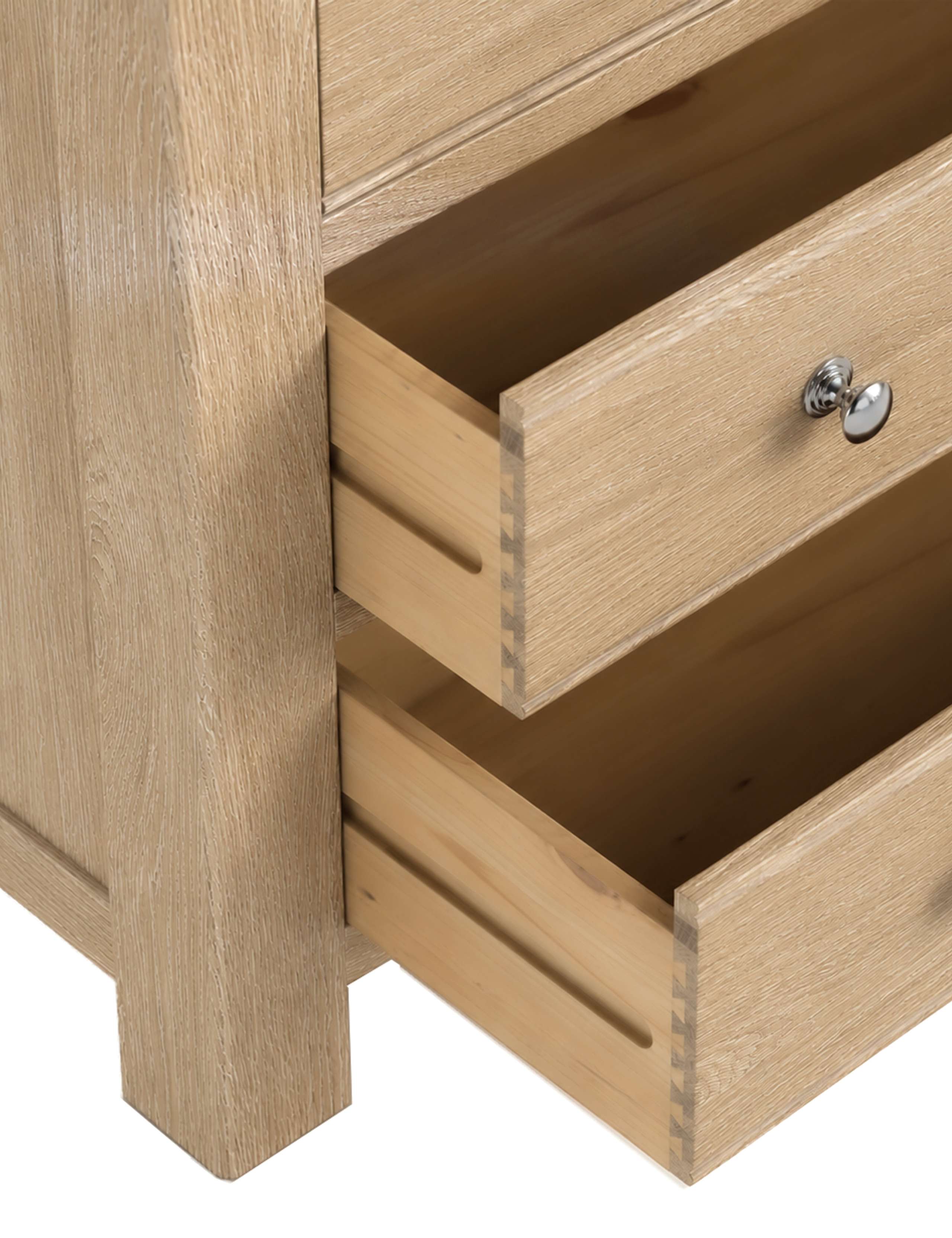 Normandy Oak 7 Drawer Chest 6 of 7