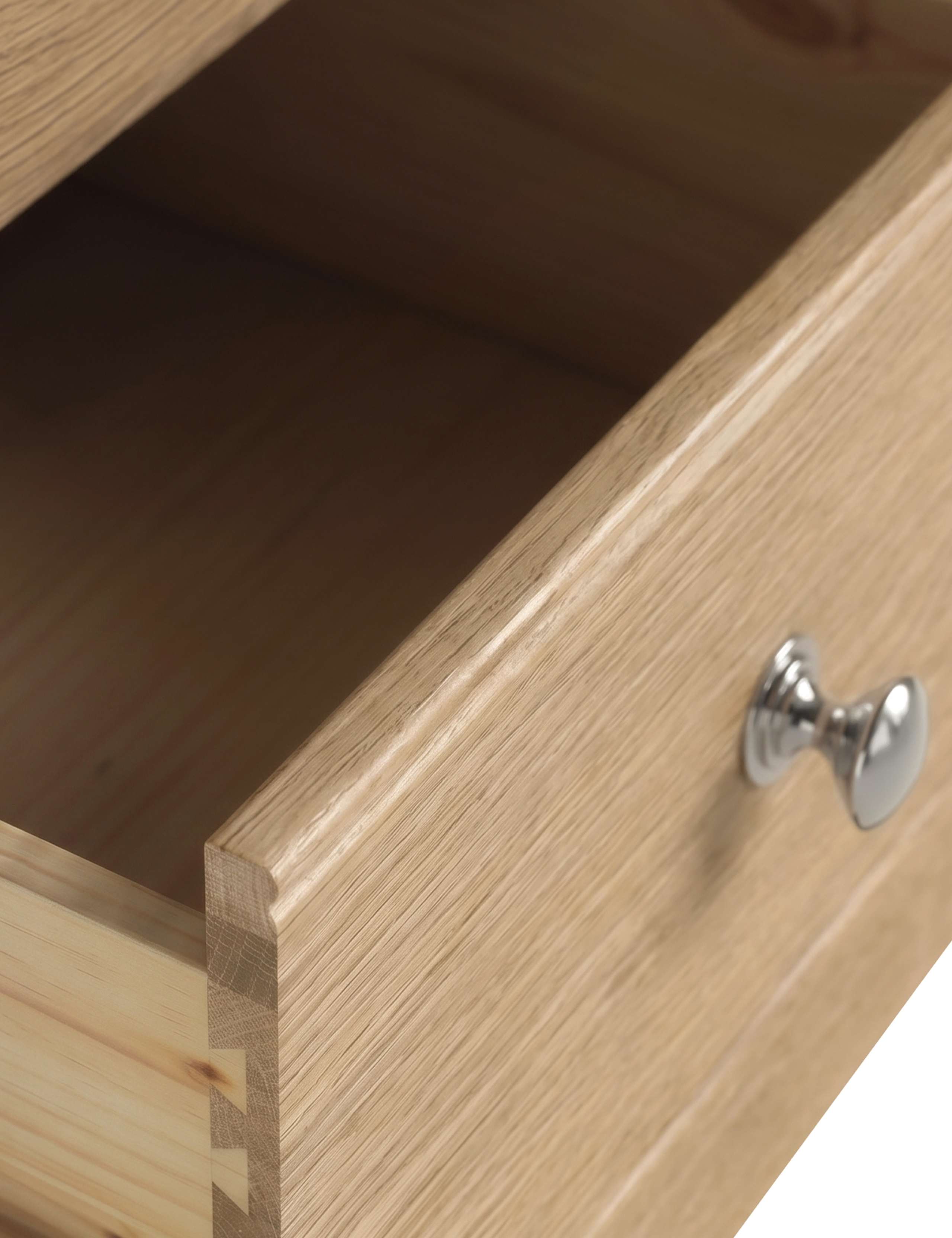 Normandy Oak Tallboy 5 of 8
