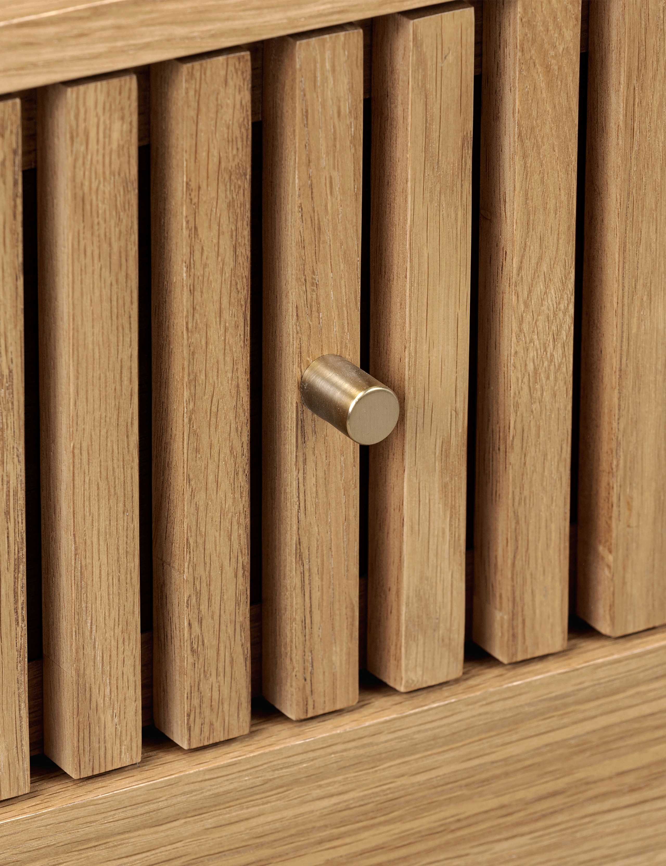 Soho Oak 6 Drawer Chest 3 of 11