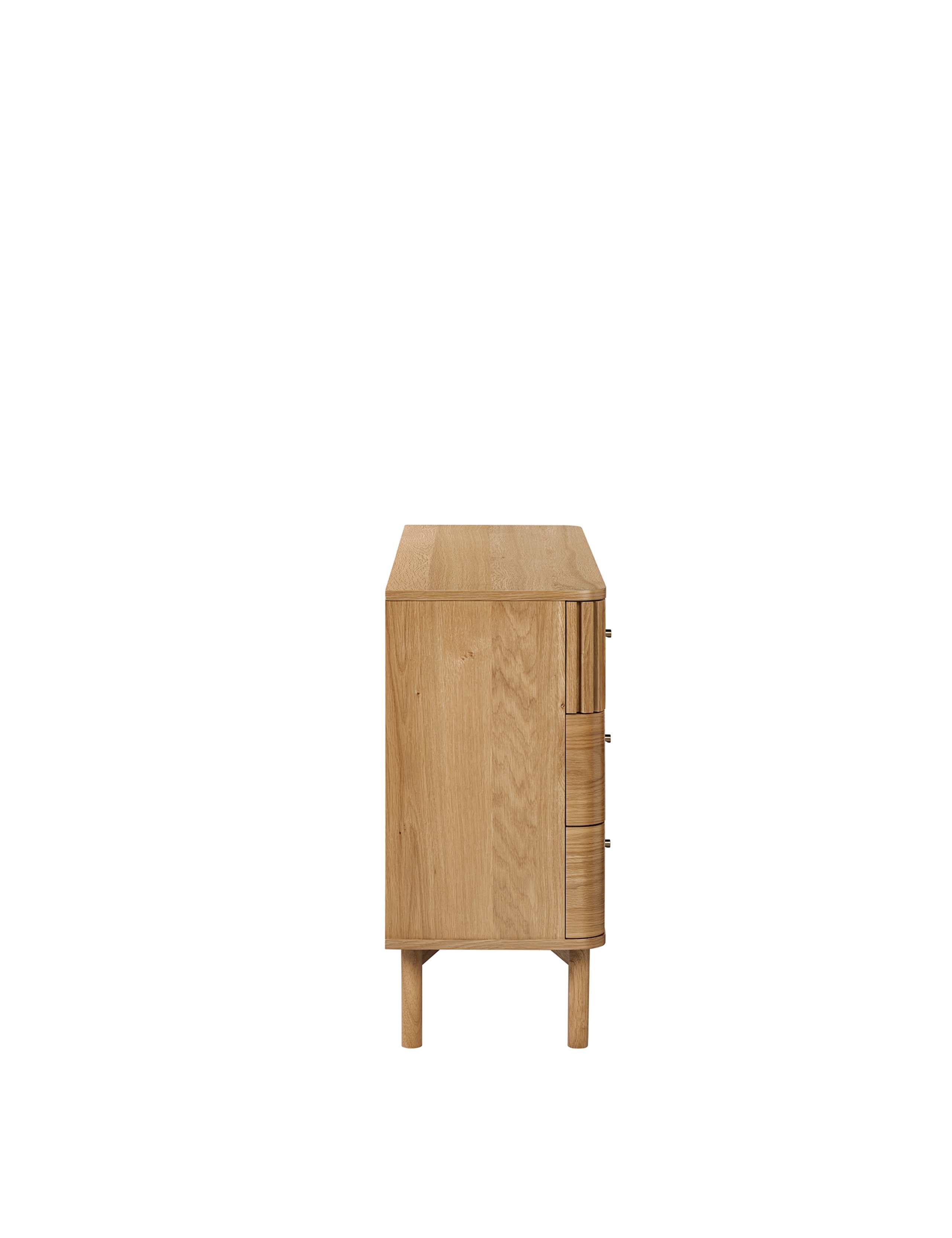 Soho Oak 6 Drawer Chest 8 of 11