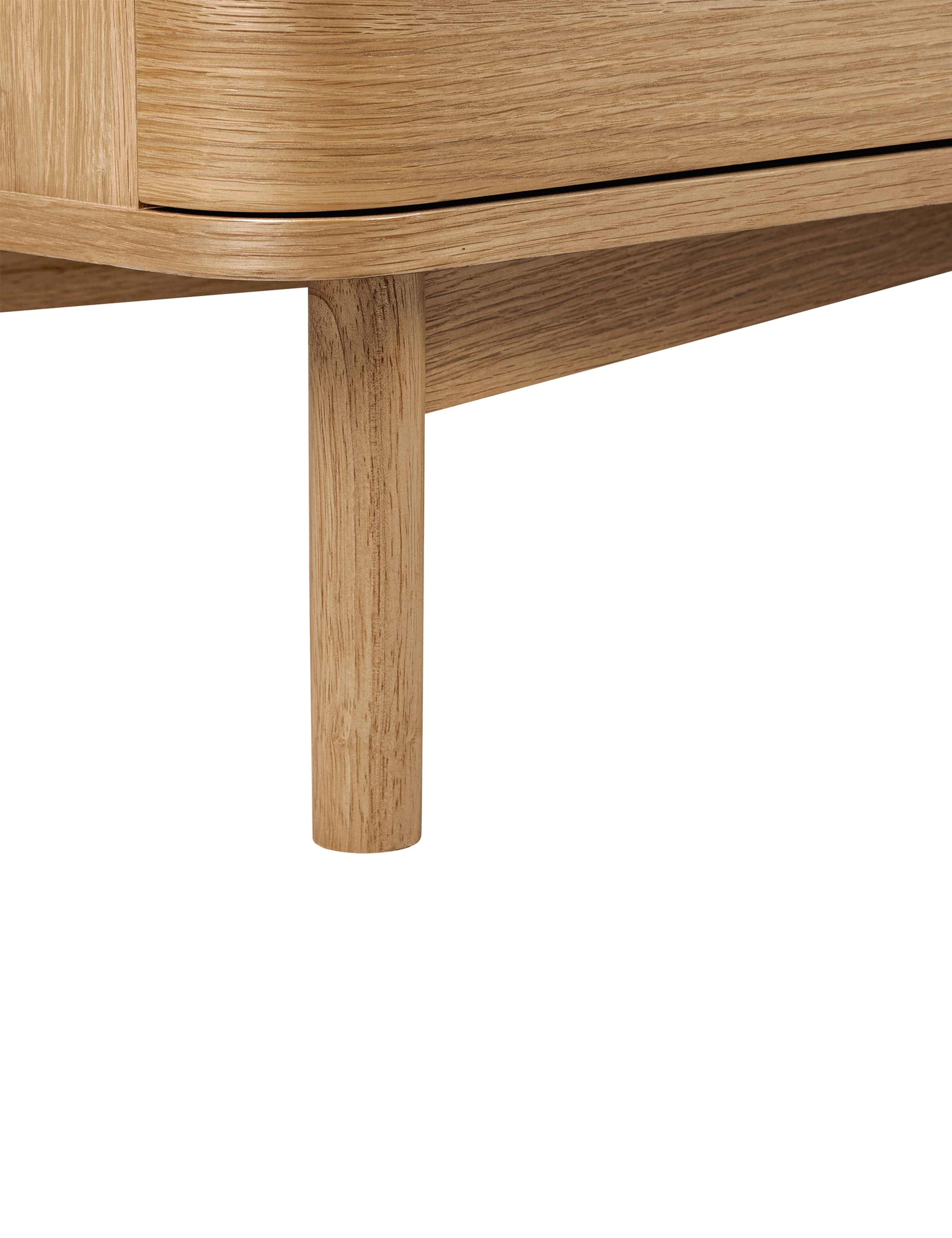 Soho Oak 6 Drawer Chest 9 of 11