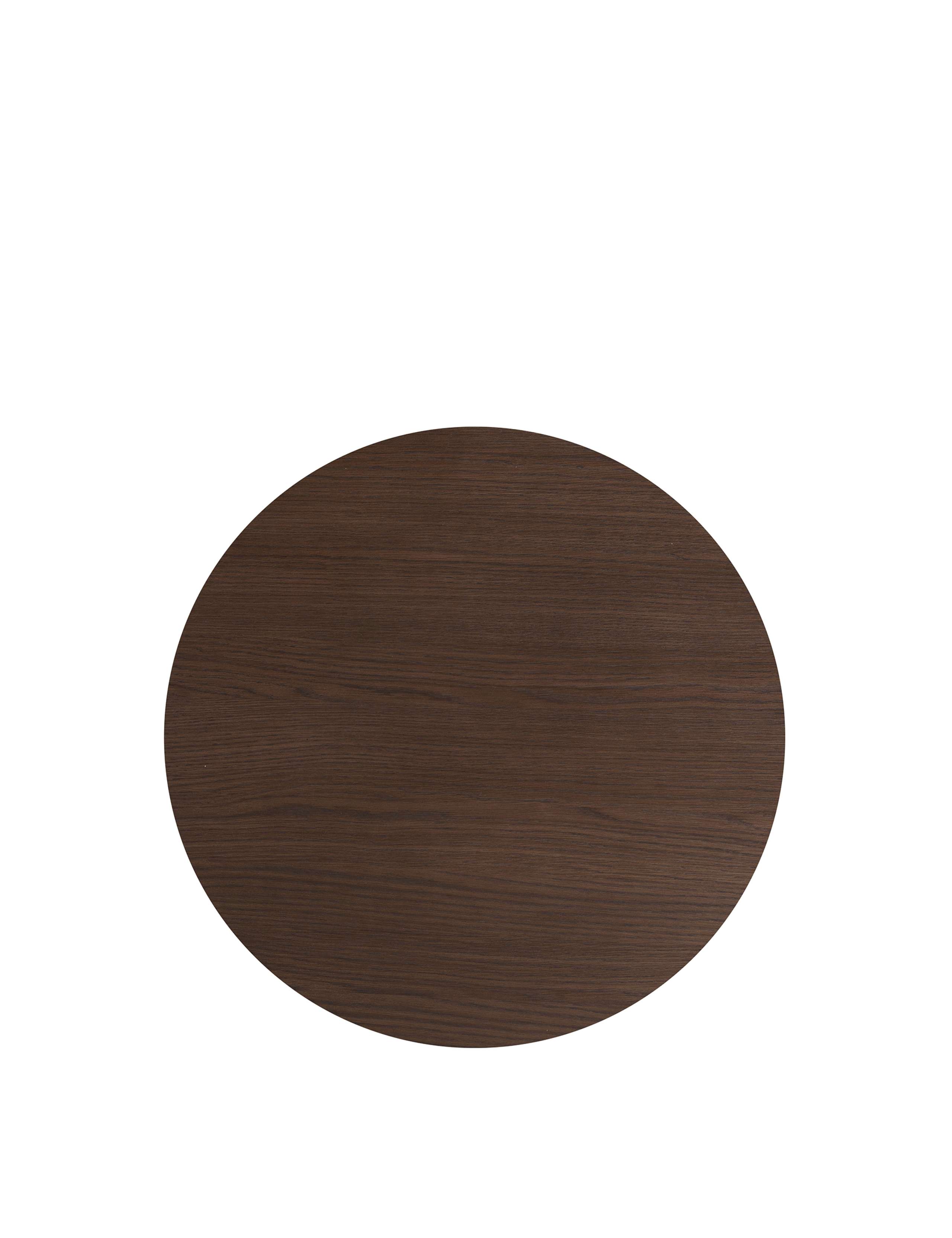 California Round Oak Coffee Table 3 of 7