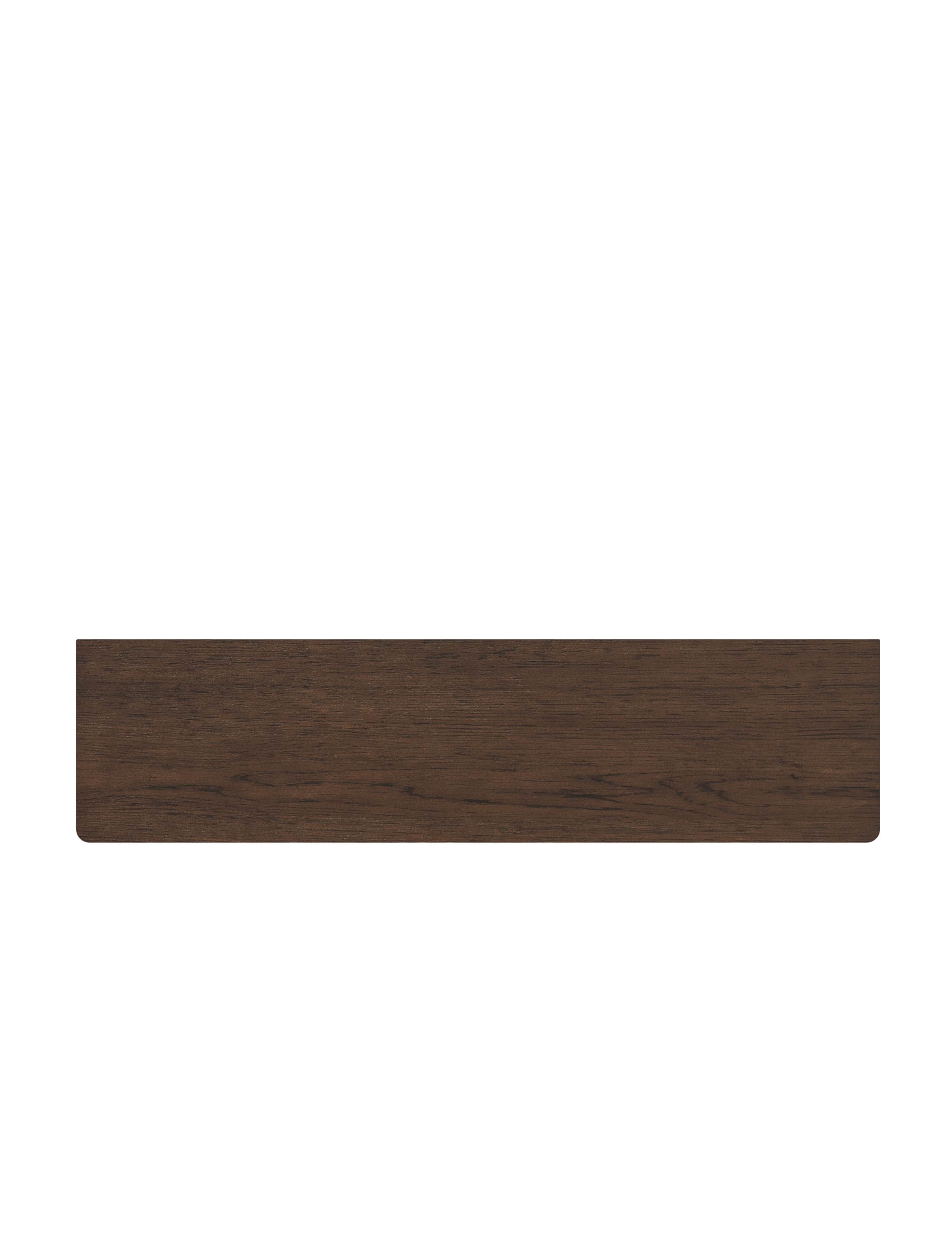California Oak Walnut Finish Media Unit 7 of 8