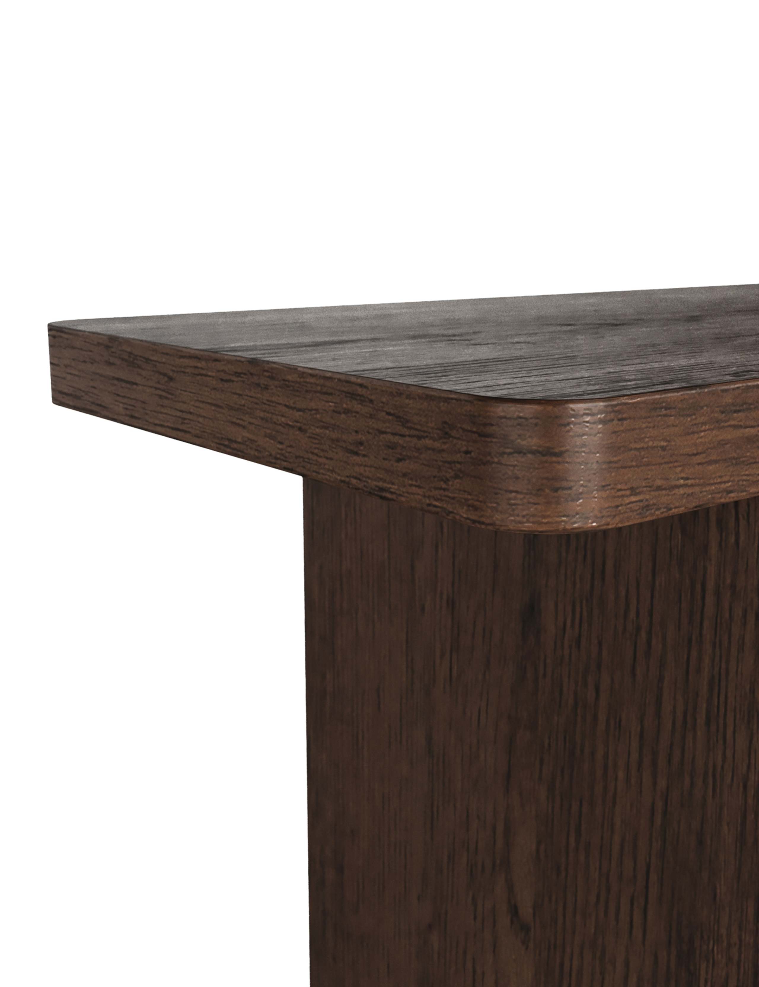 California Oak Console Table 6 of 7
