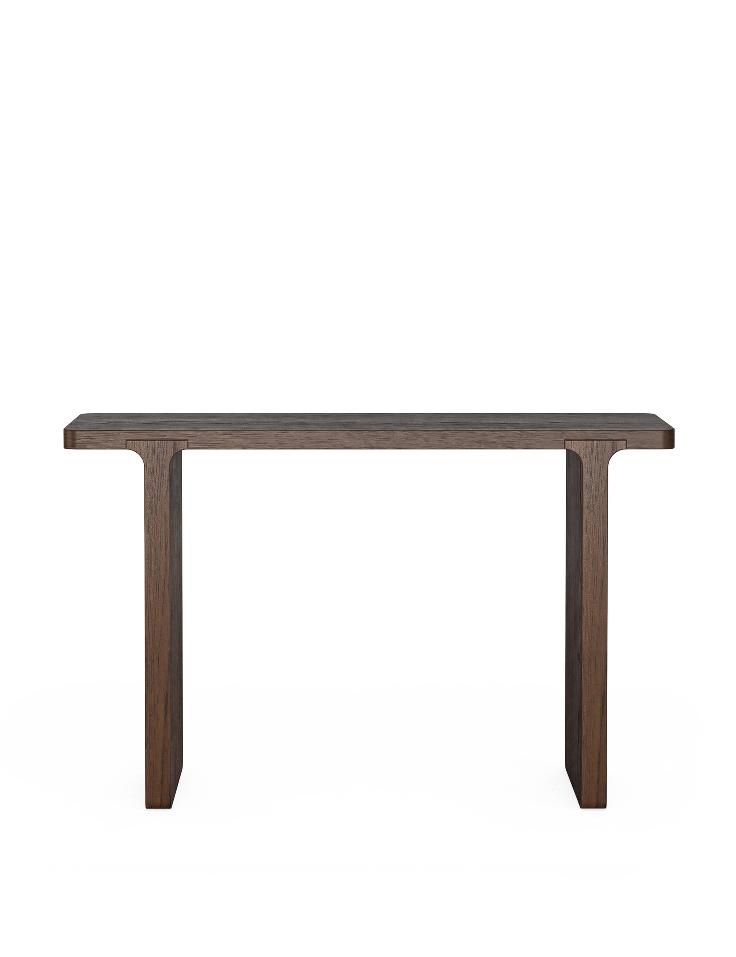 California Oak Console Table 2 of 7