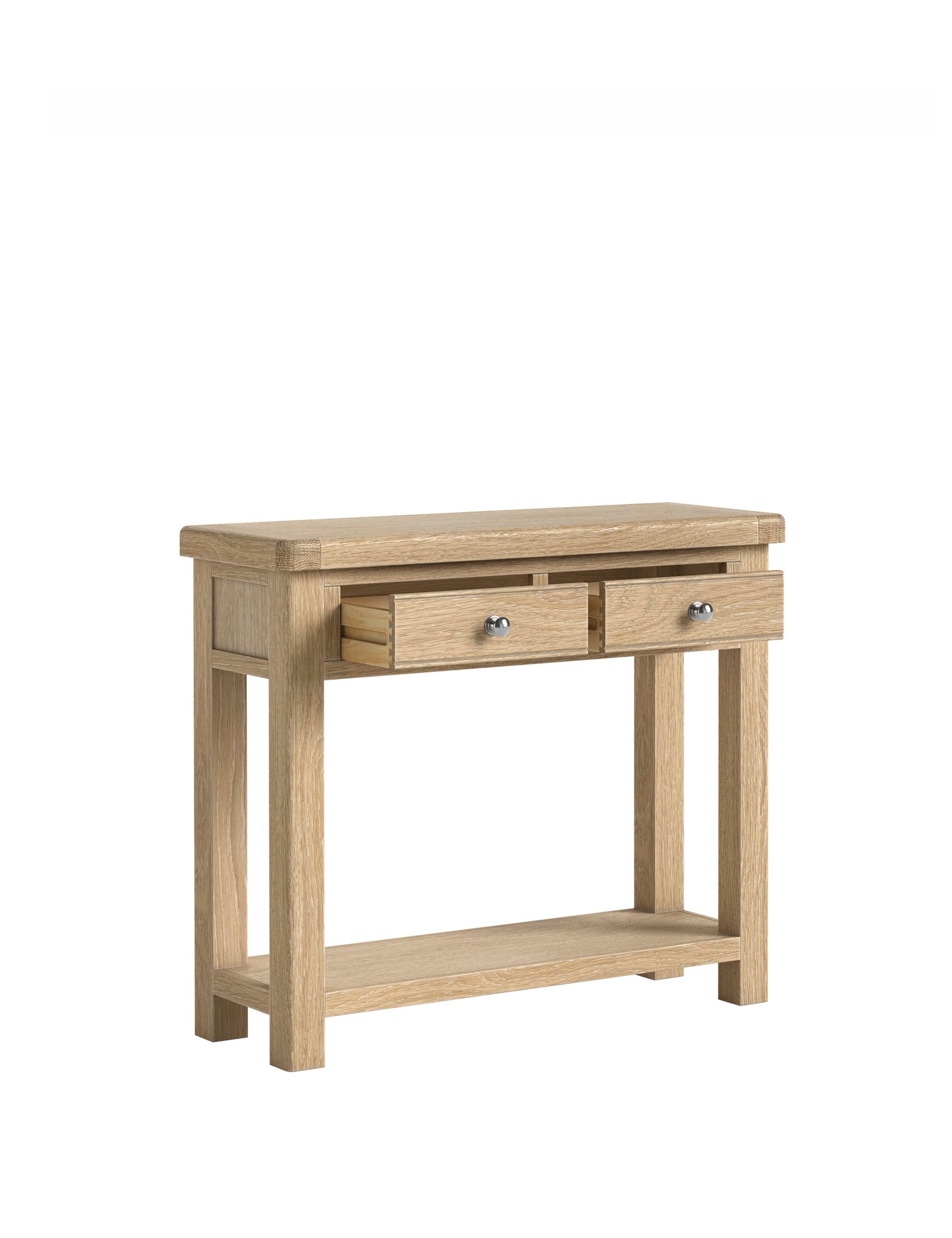 Normandy Oak Console Table 3 of 6