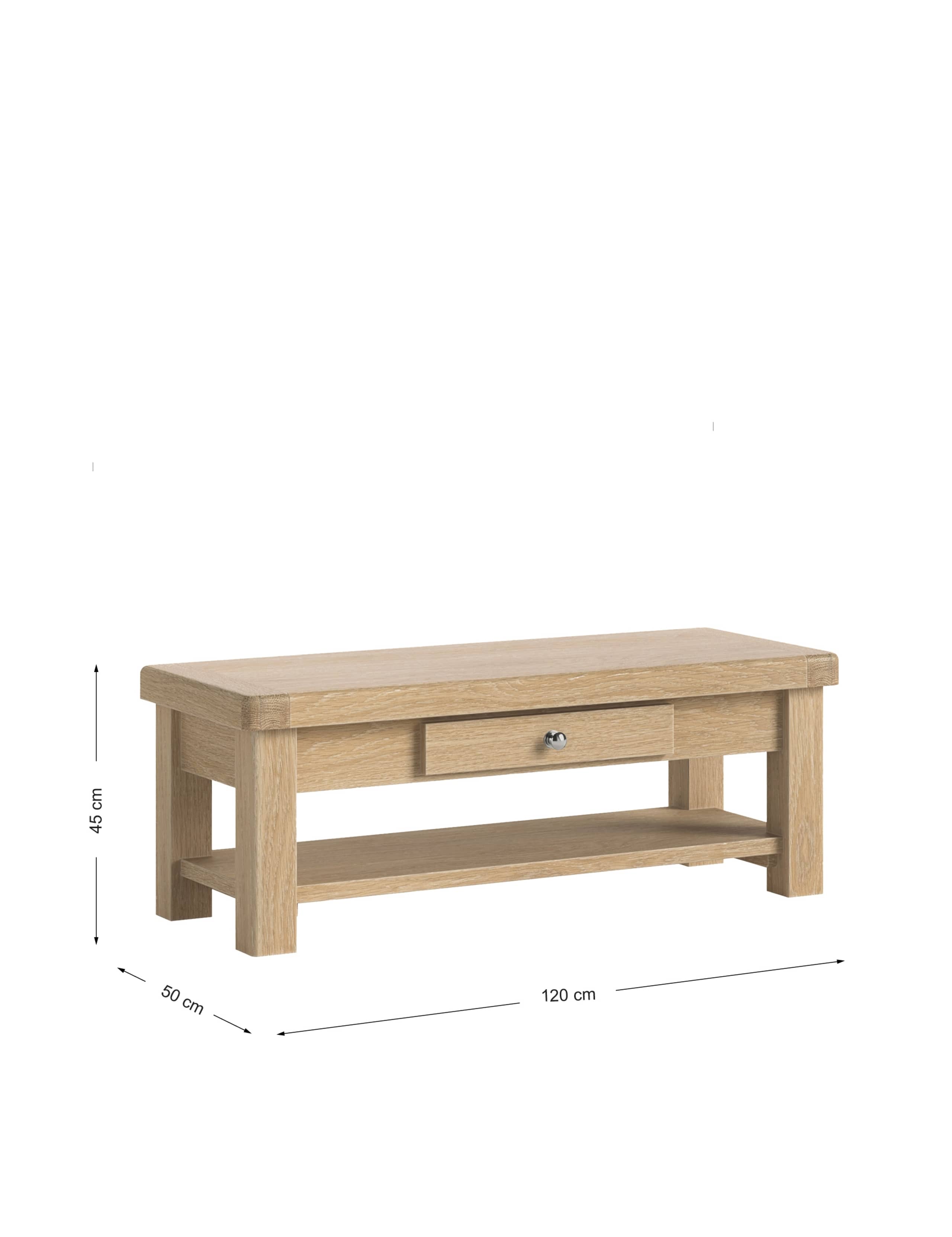 Normandy Oak Coffee Table 6 of 6