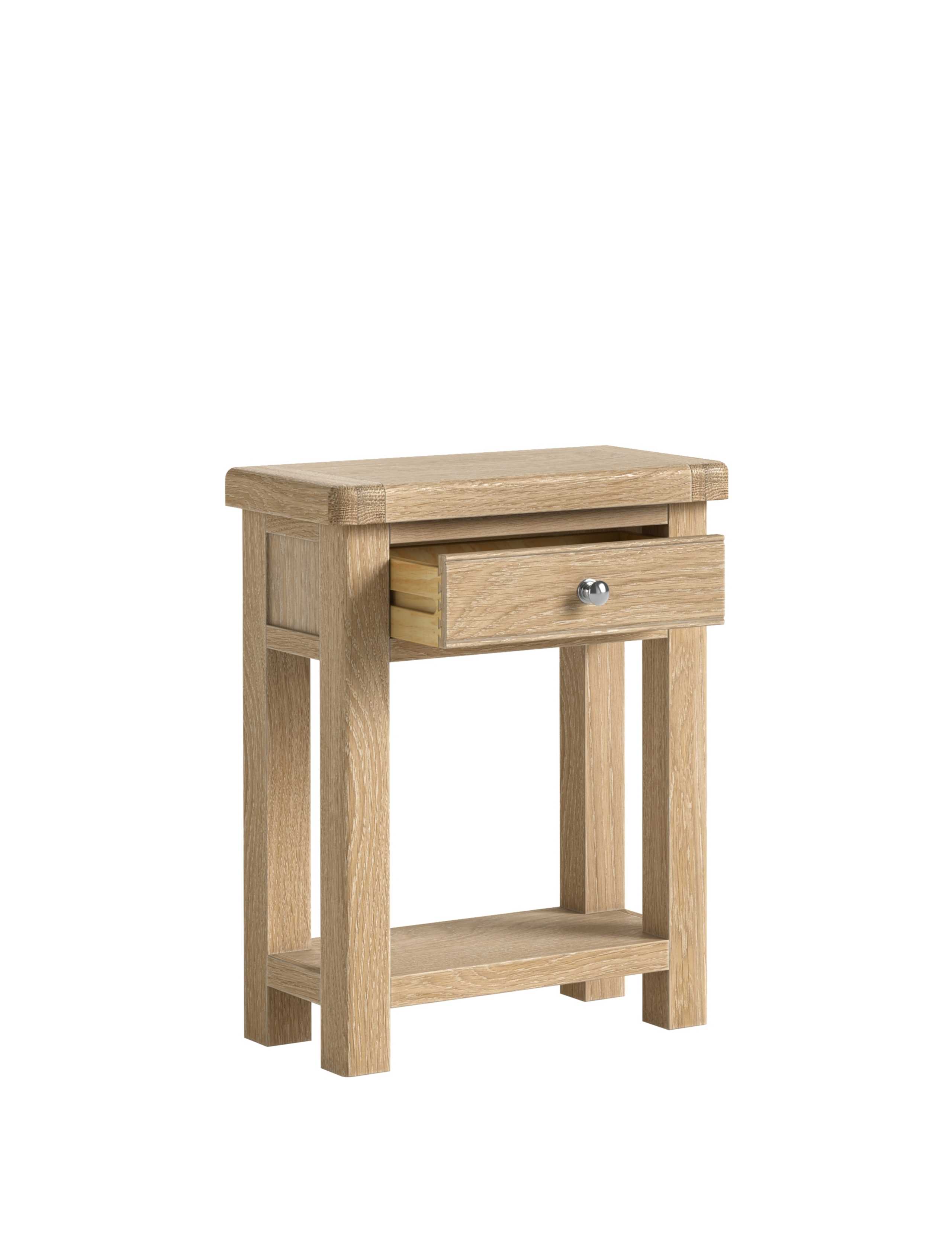 Normandy Oak Telephone Table 3 of 7