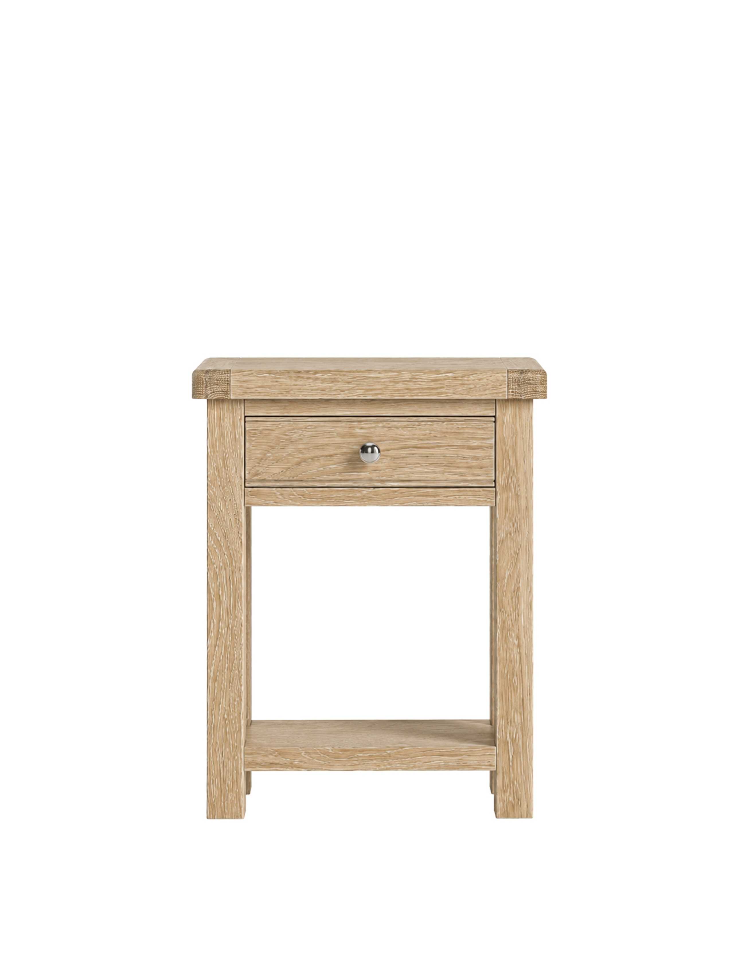 Normandy Oak Telephone Table 2 of 7