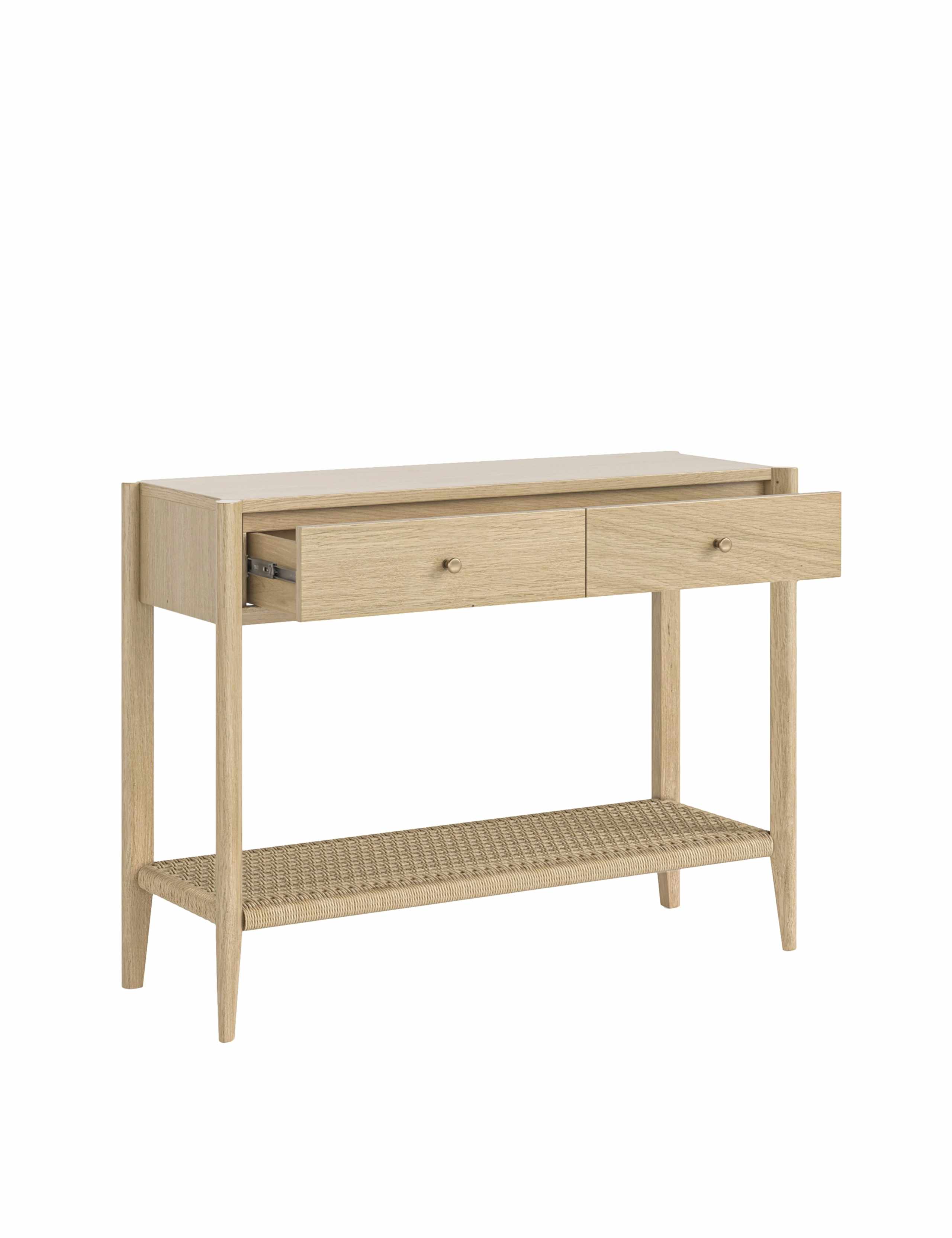 Sicily Woven Rope Console Table 3 of 7