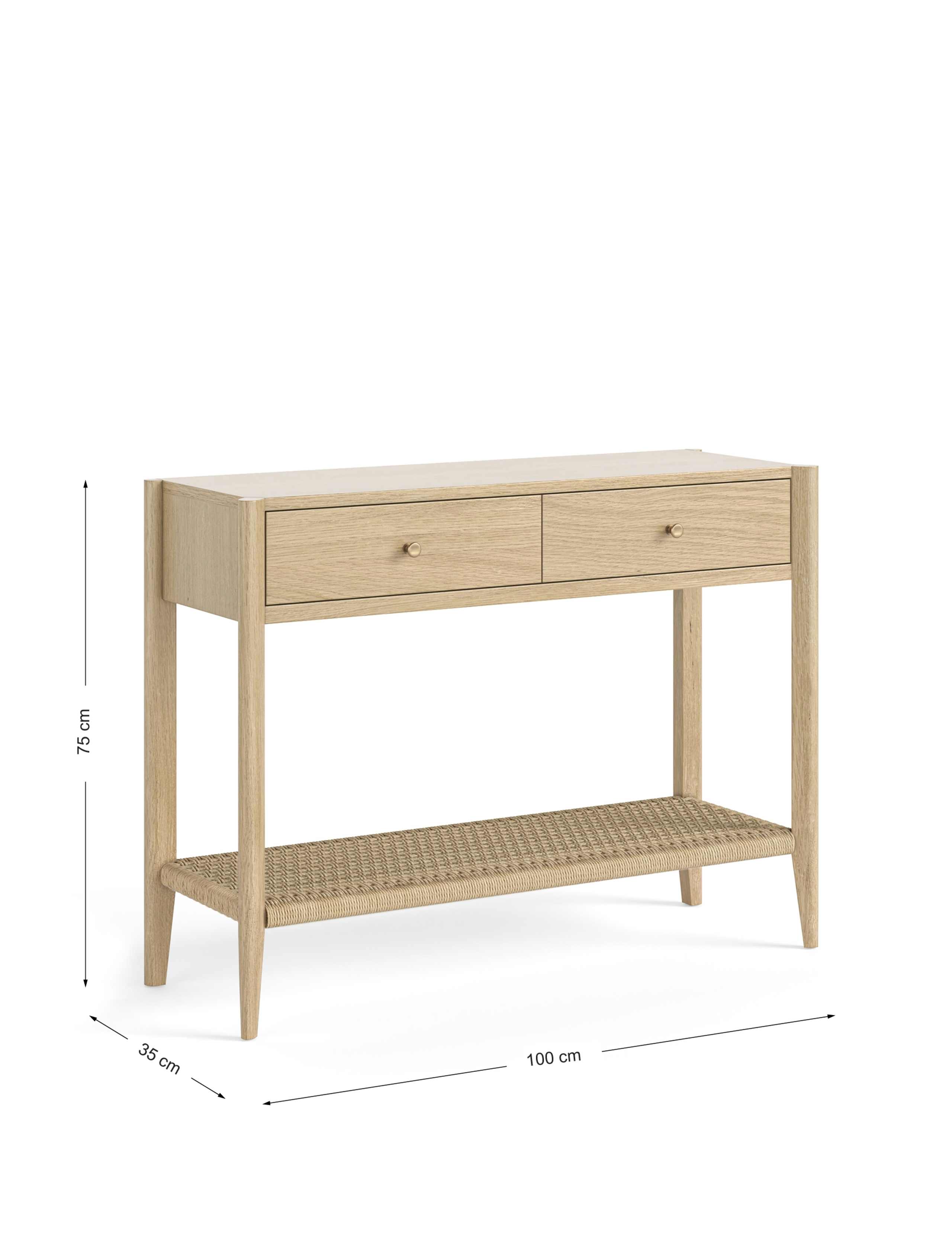 Sicily Woven Rope Console Table 7 of 7