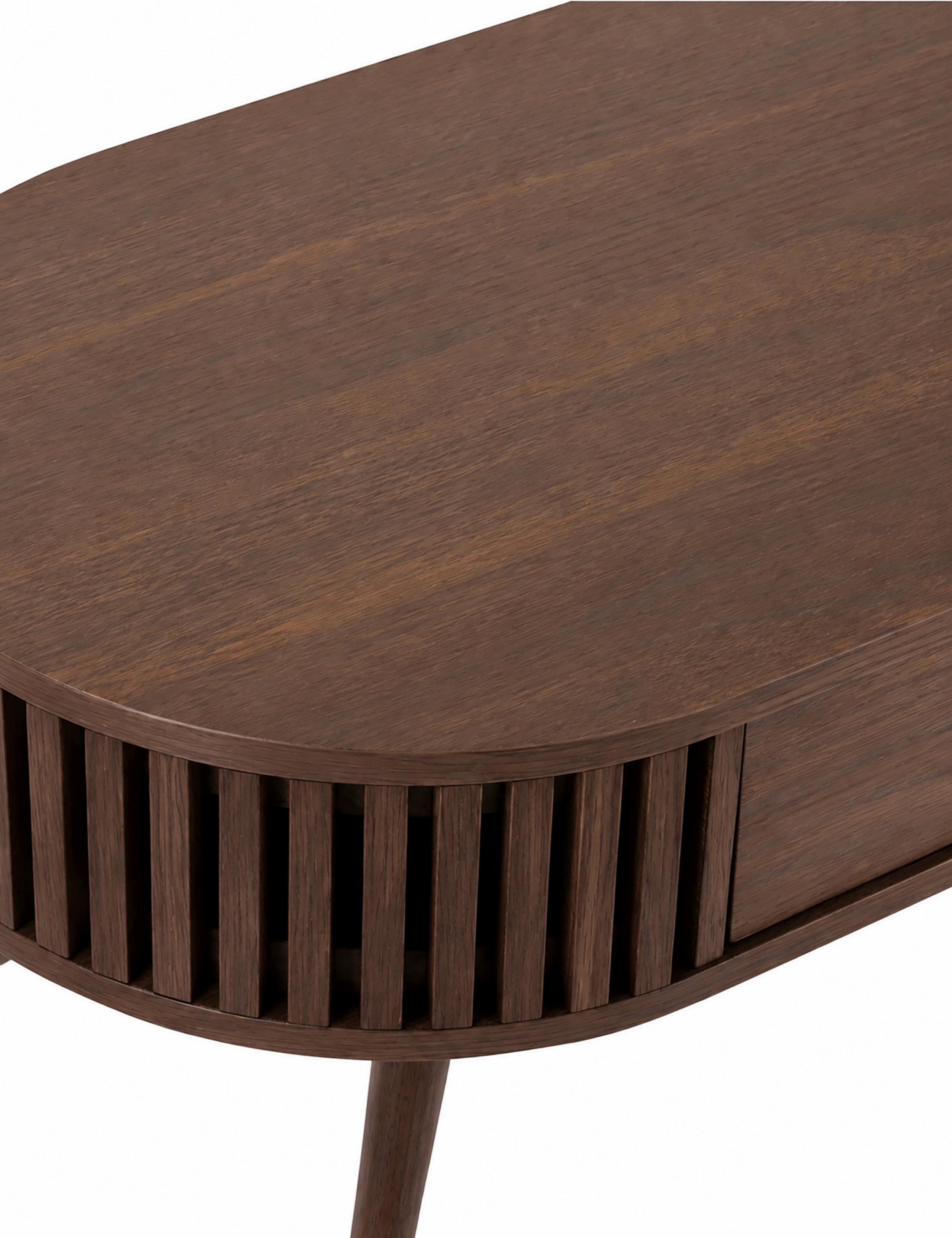Soho Oval Storage Coffee Table 5 of 10