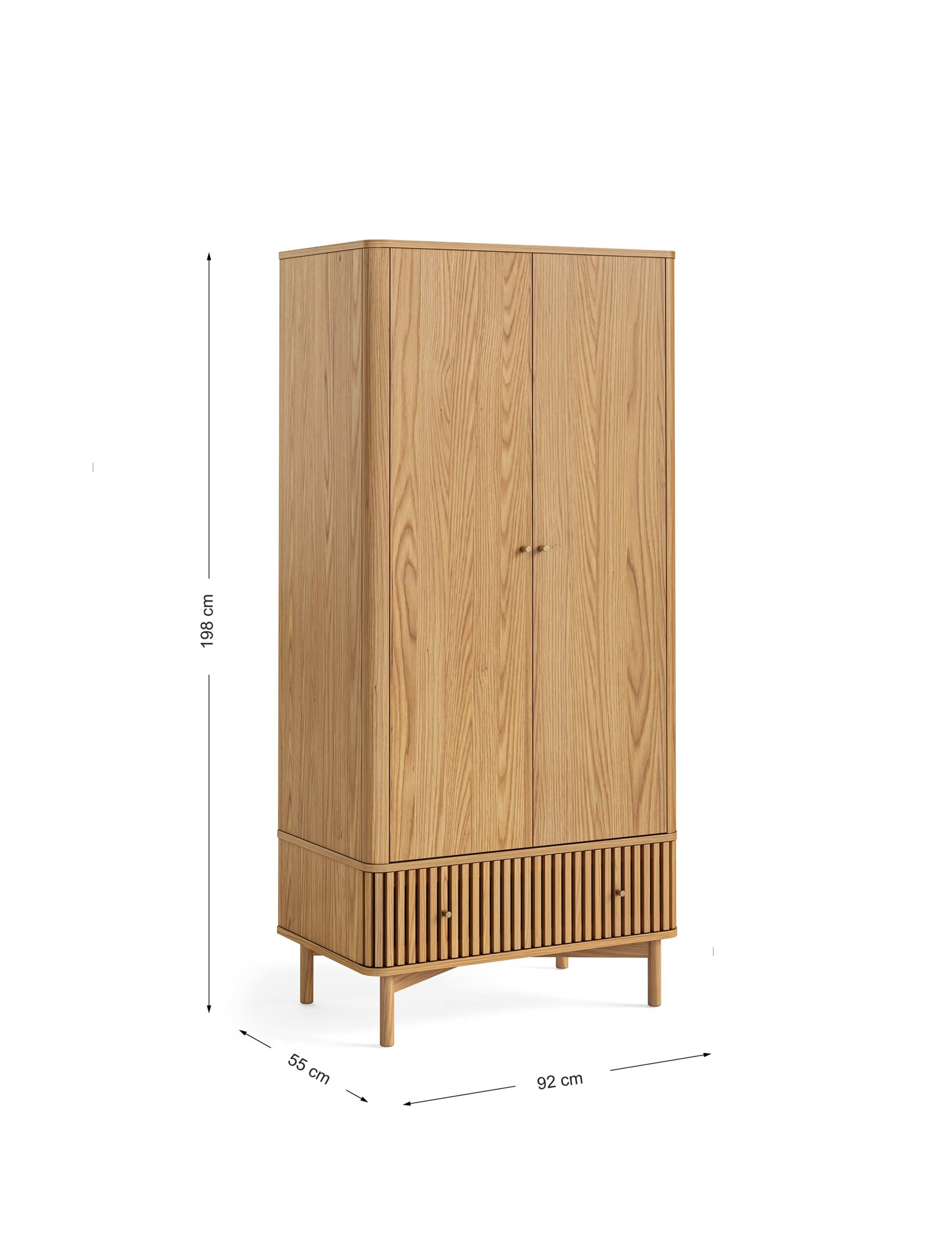 Soho Two Door Wardrobe 6 of 6