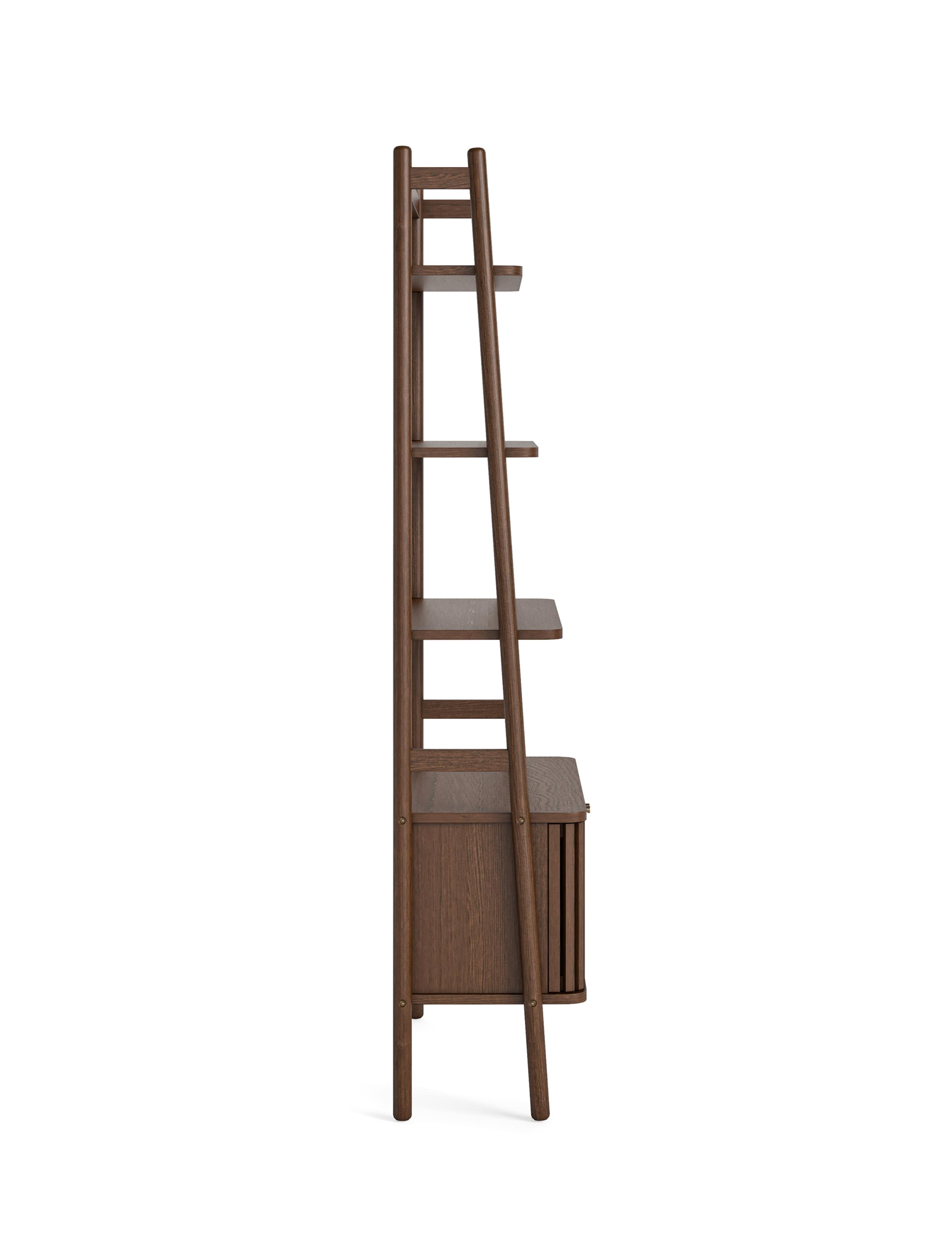 Soho Large Oak Veneer Bookcase 6 of 8