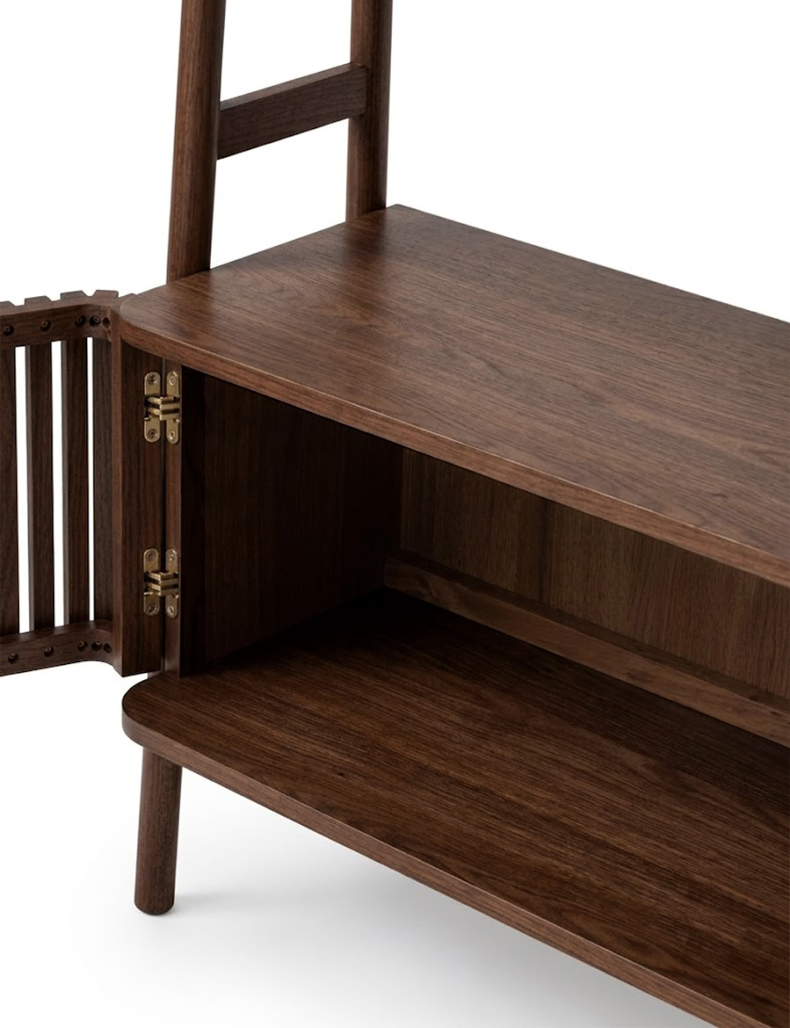 Soho Large Oak Veneer Bookcase 7 of 8