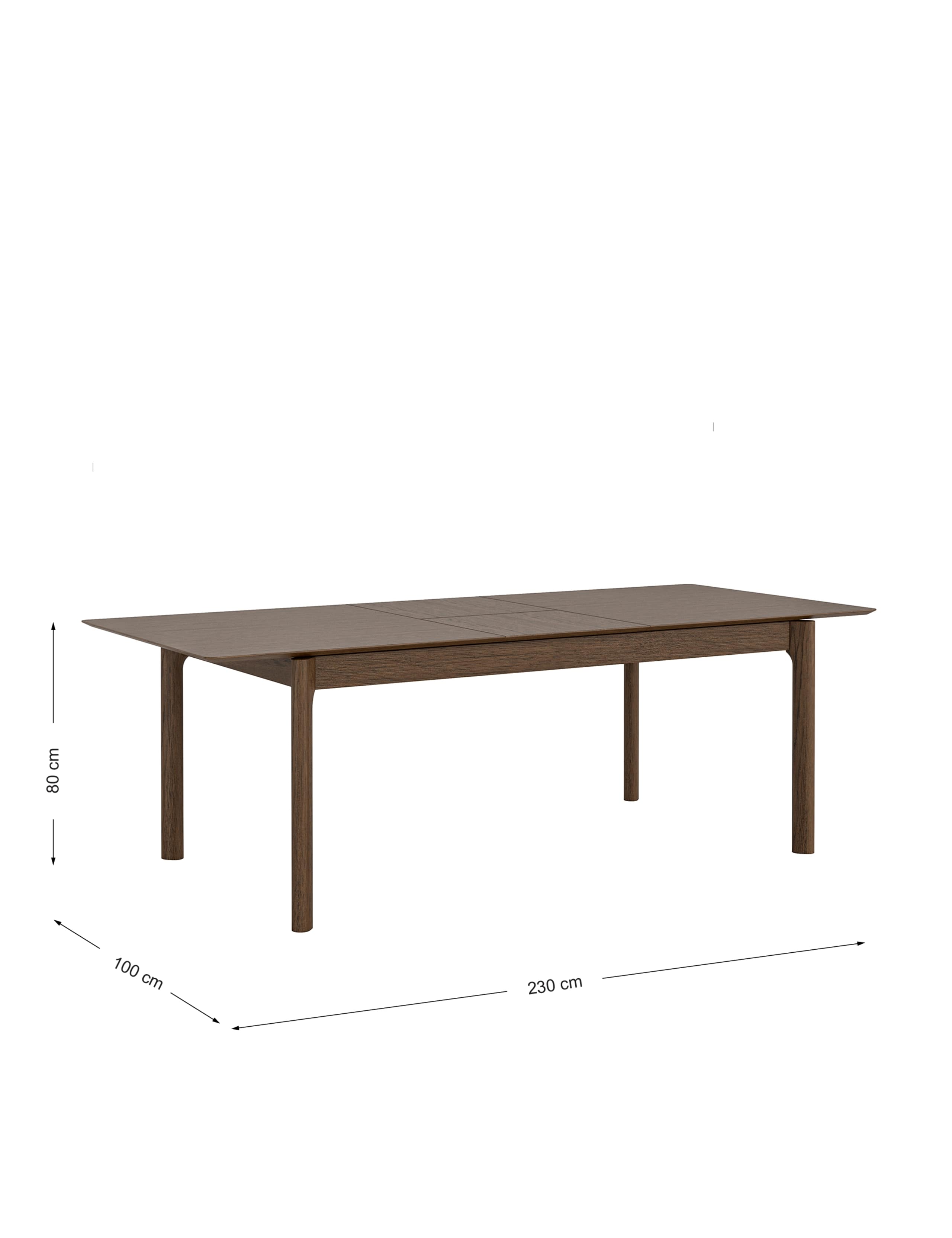 Florence Large Extendable Dining Table 6 of 6