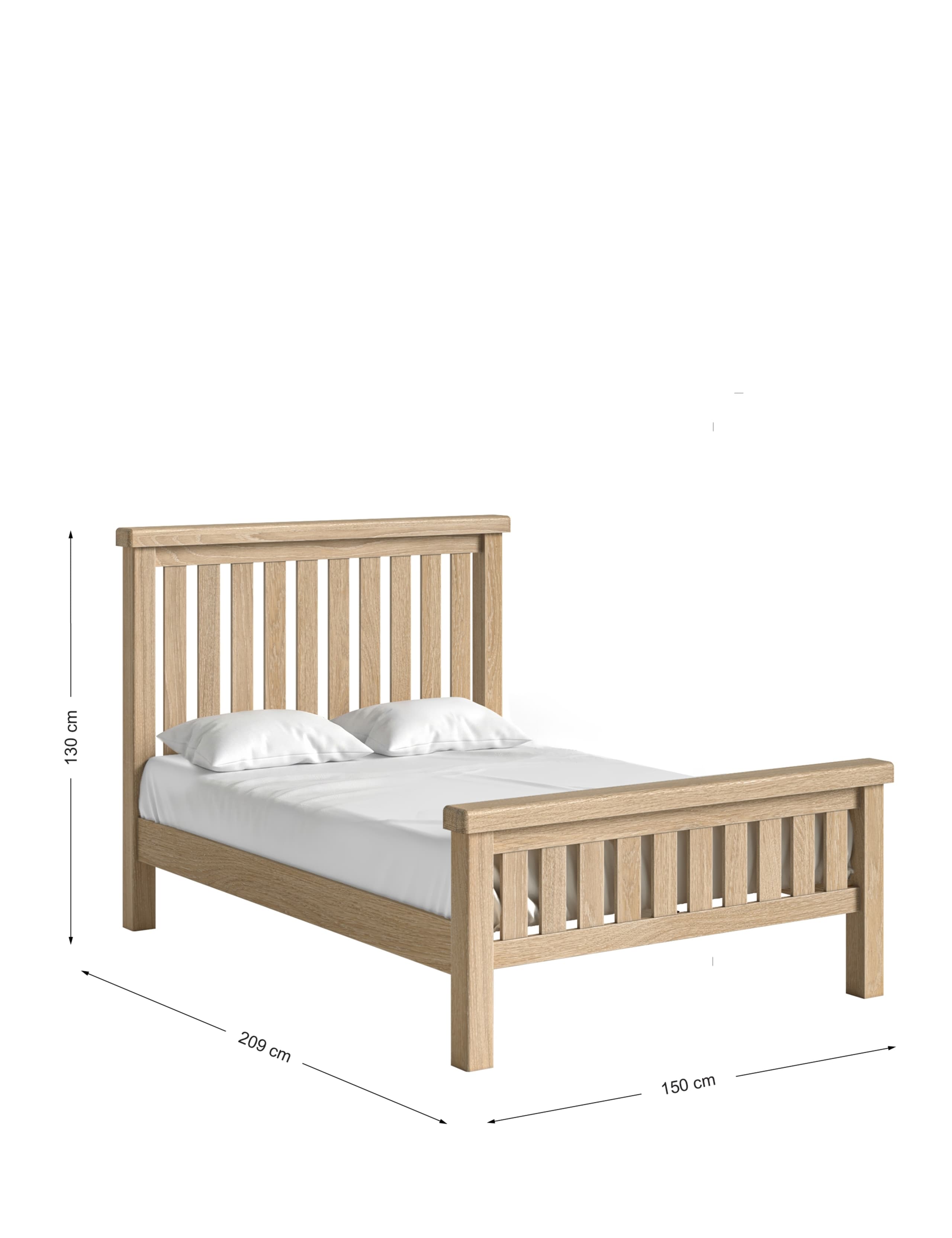 Normandy White Wash Bed 6 of 6