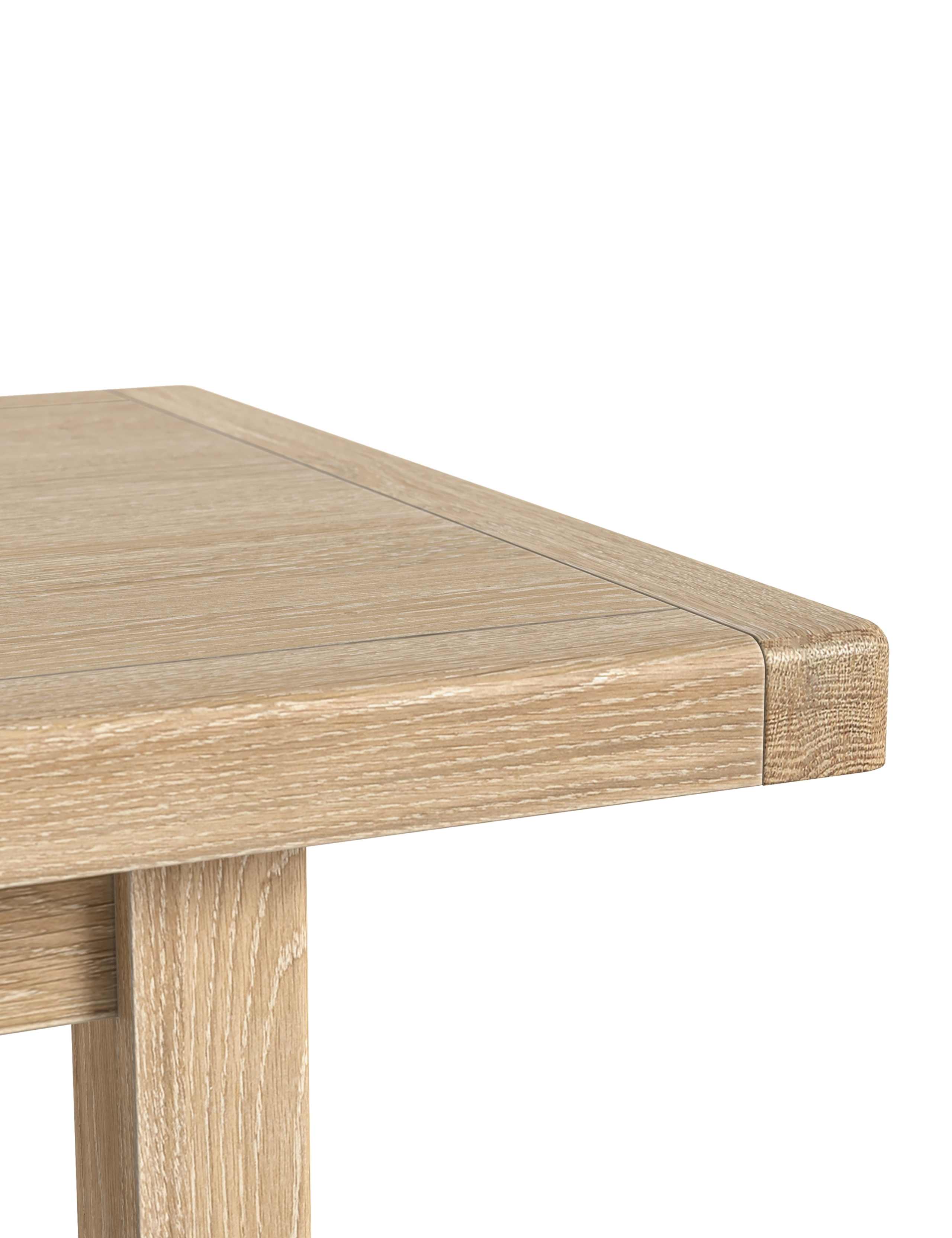 Normandy Large White Wash Extending Dining Table 3 of 6
