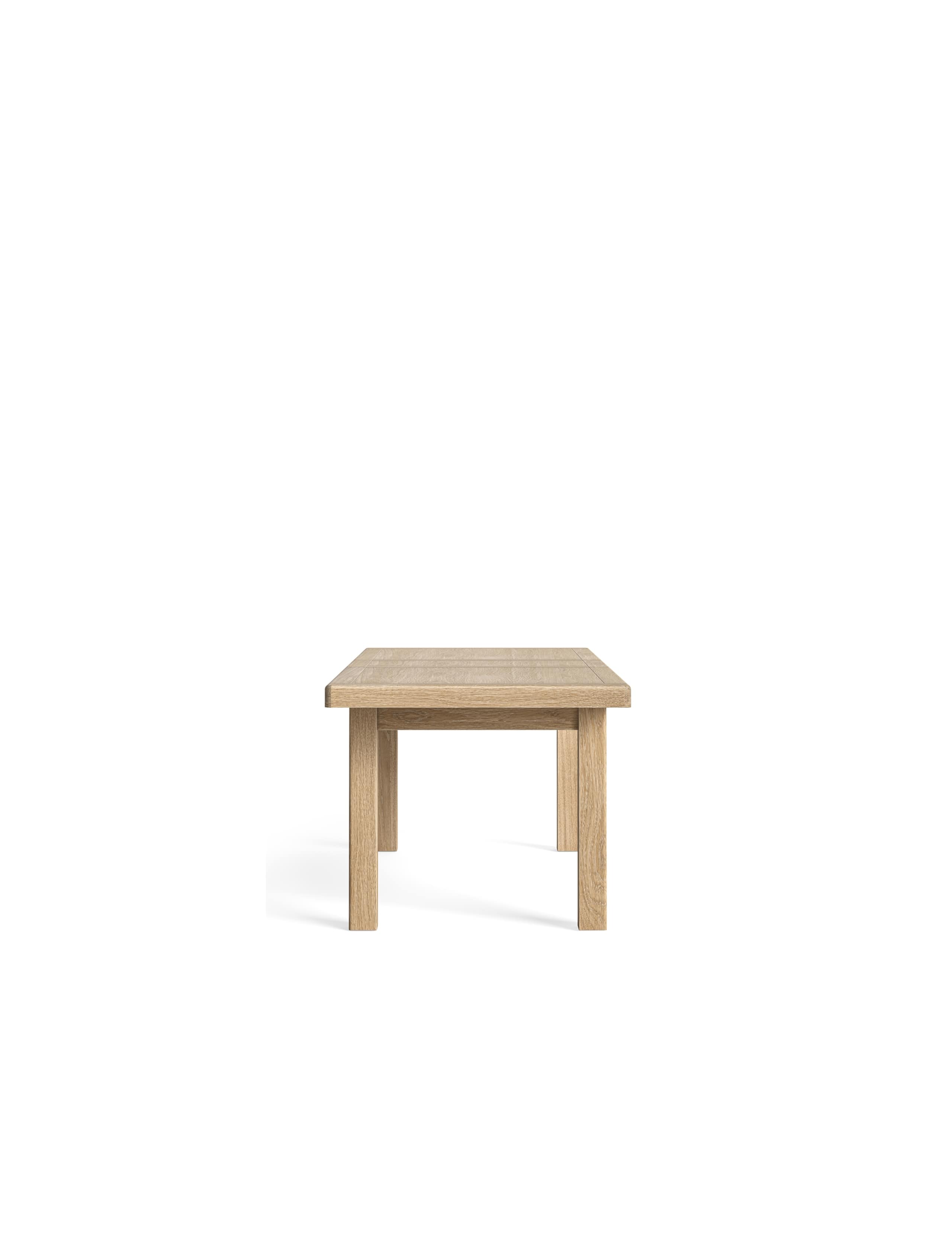 Normandy Large White Wash Extending Dining Table 5 of 6
