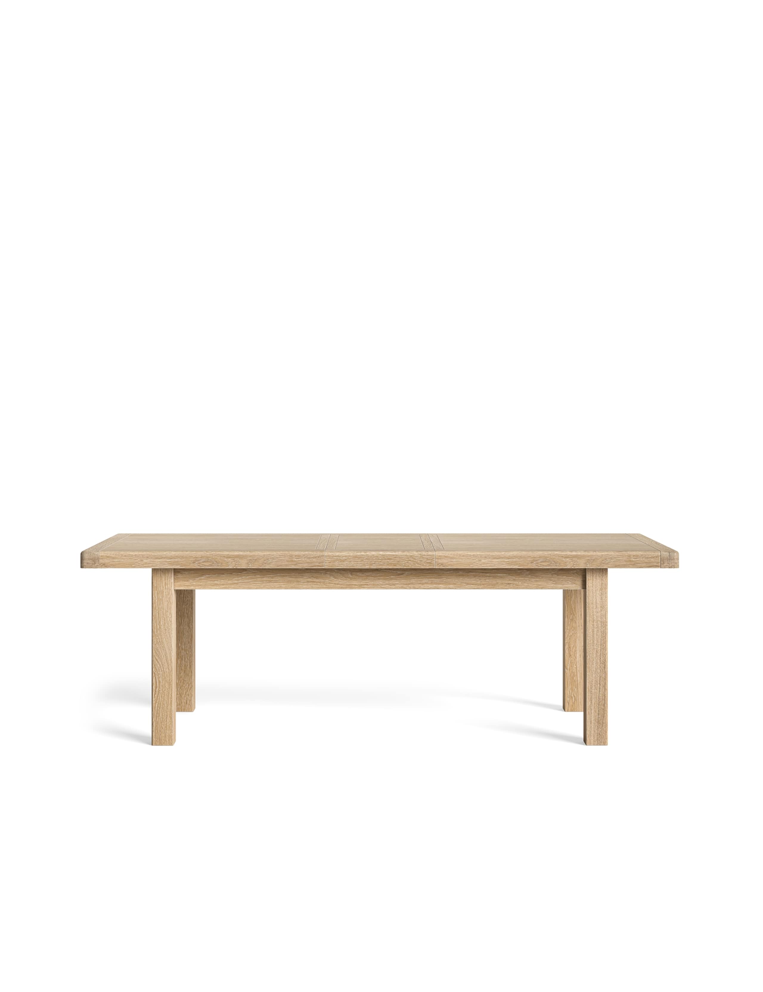 Normandy Large White Wash Extending Dining Table 2 of 6