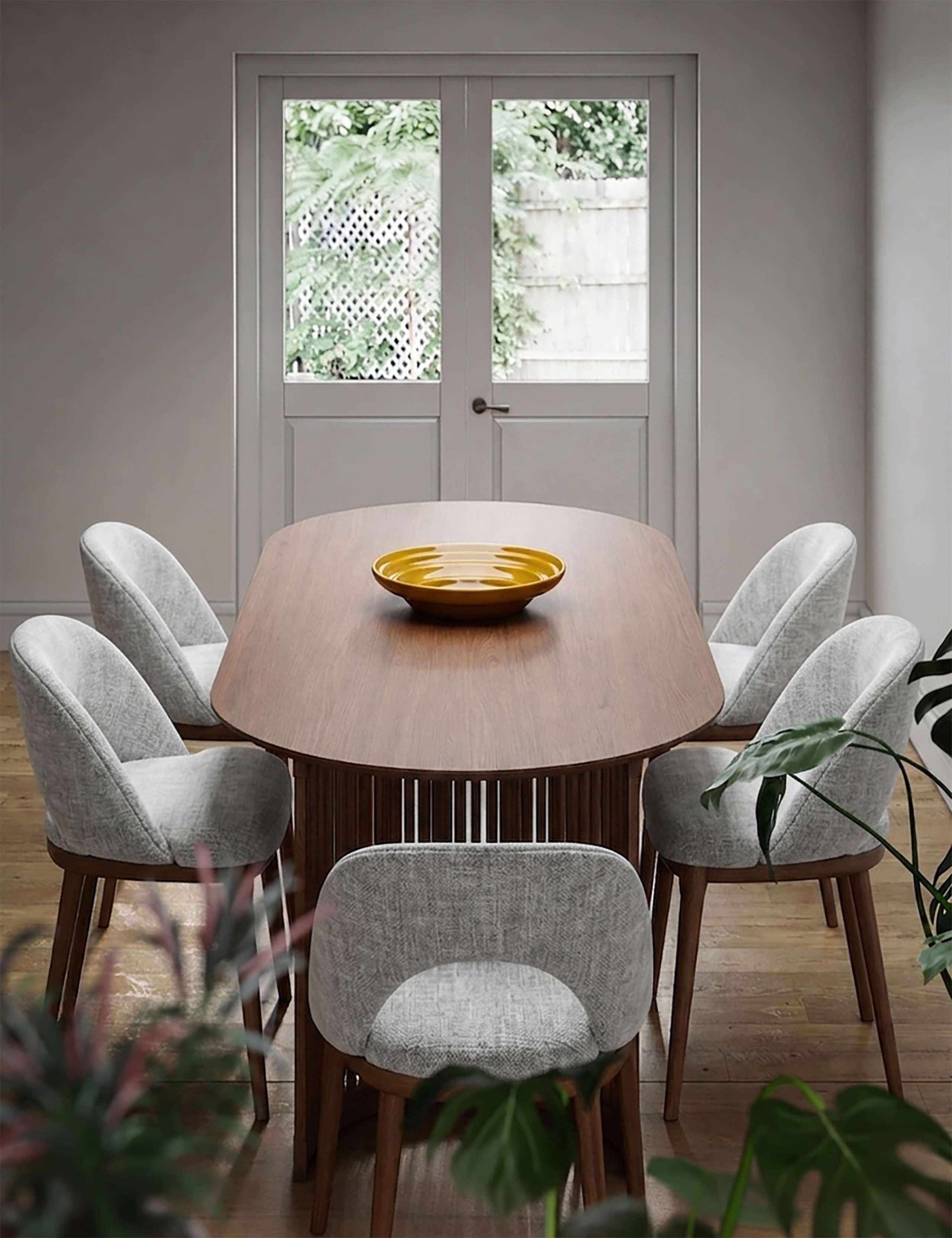 Set of 2 Kingsbridge Dining Chairs With Dark Legs 1 of 7