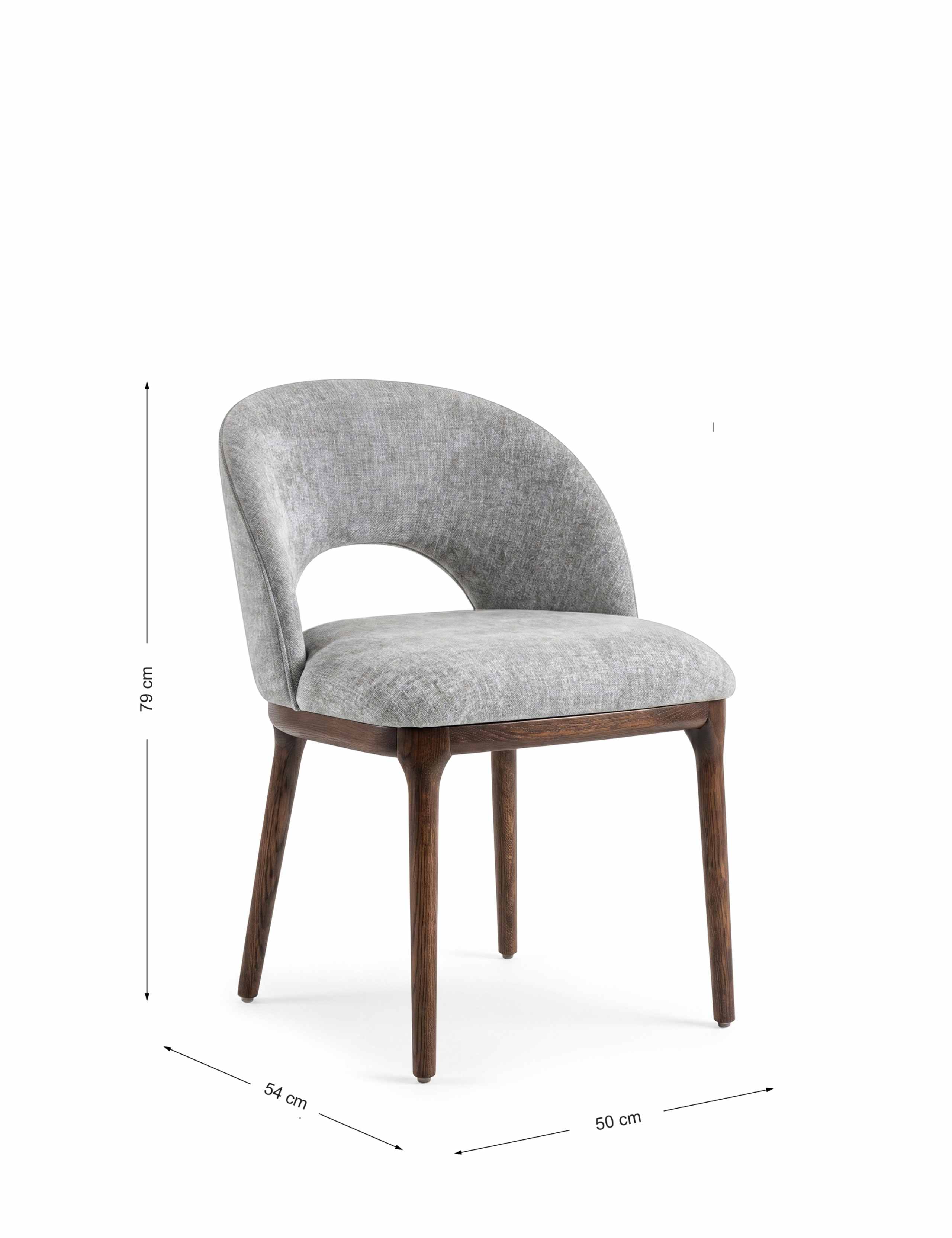 Set of 2 Kingsbridge Dining Chairs With Dark Legs 7 of 7