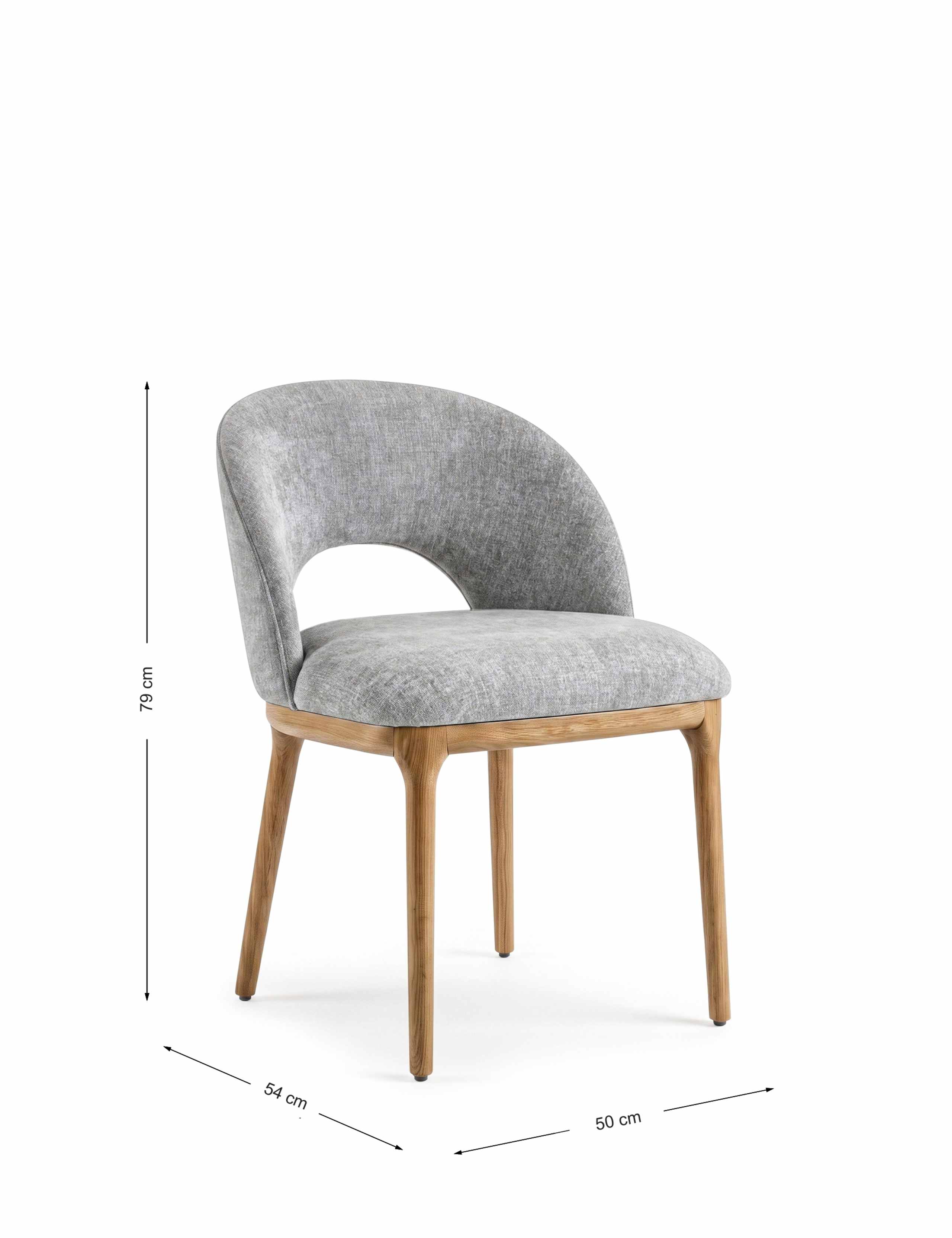 Set of 2 Kingsbridge Dining Chairs With Light Legs 7 of 7