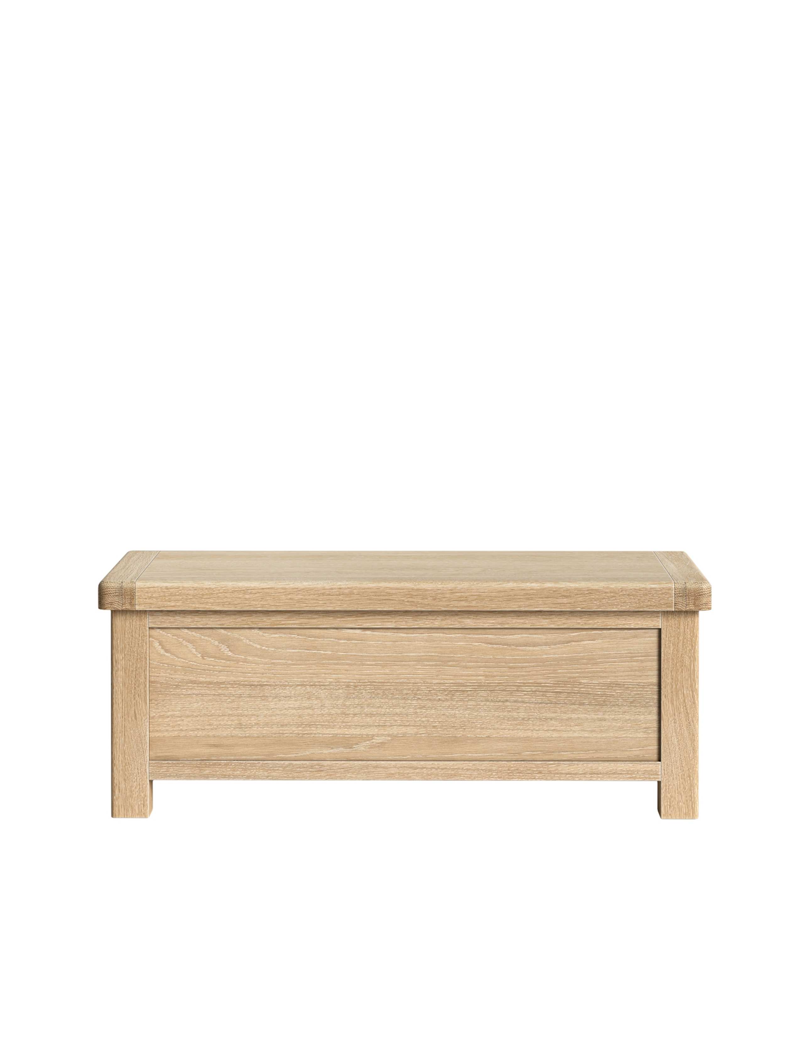 Normandy Oak Blanket Box 2 of 7
