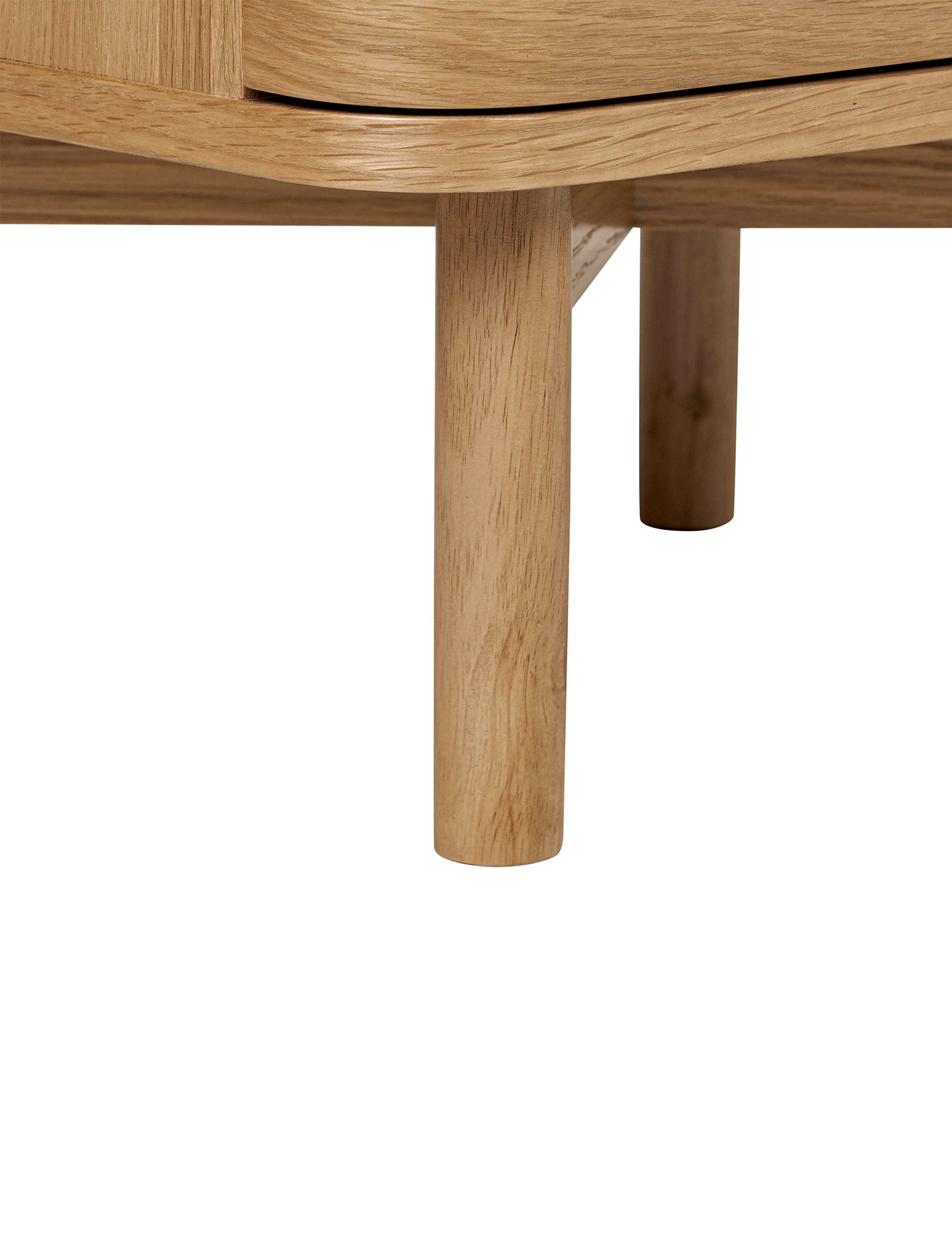 Soho Oak Veneer 3 Drawer Chest 6 of 10